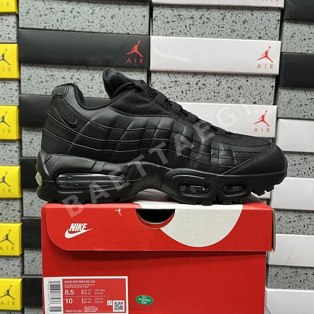 나이키 [WE] 에어 맥스 95 OG HM8755-001 201552 Nike Air Max 95 OG Big Bubble Black