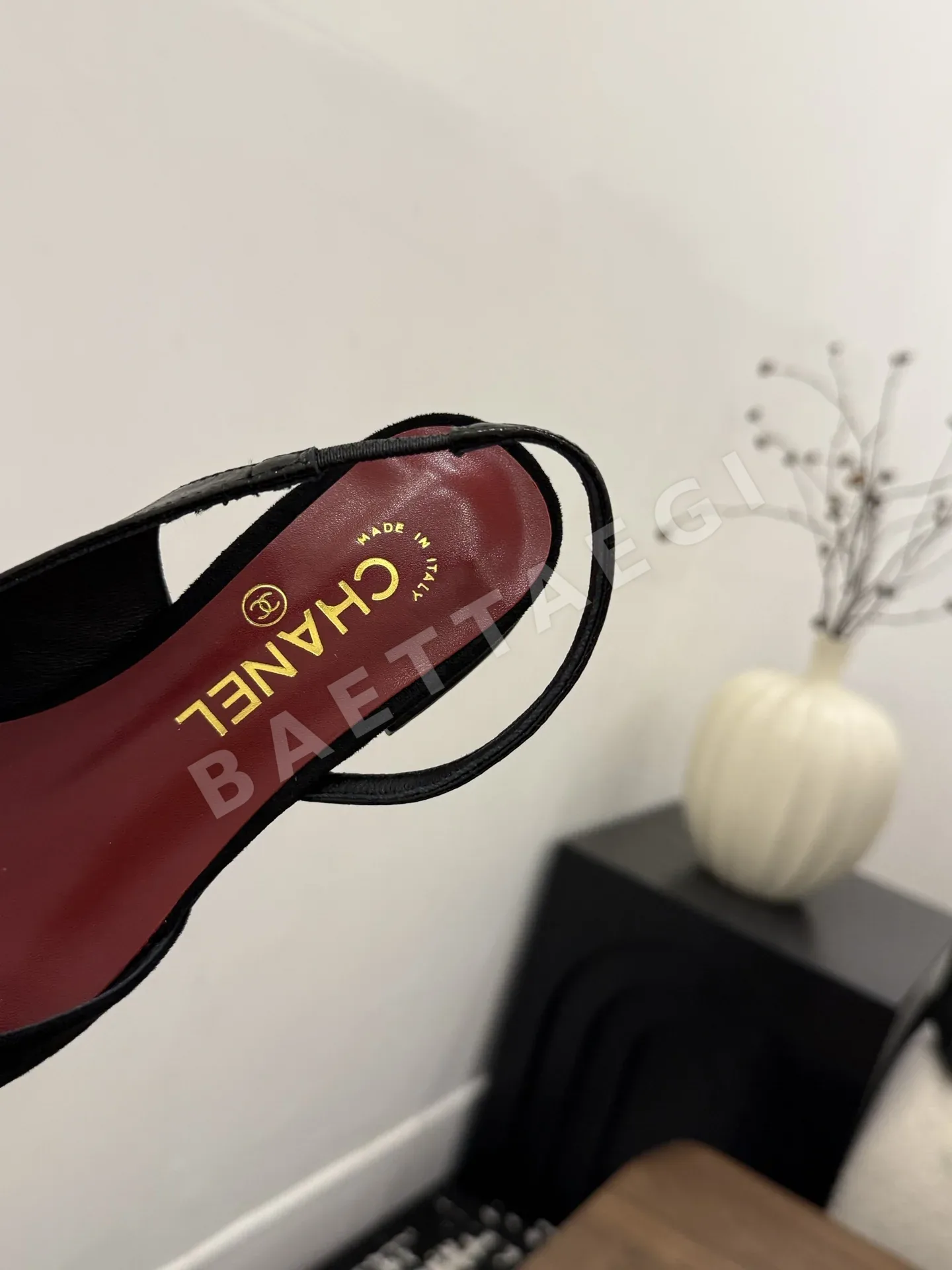샤넬 소가죽 여성 구두 신발 상세 이미지 6