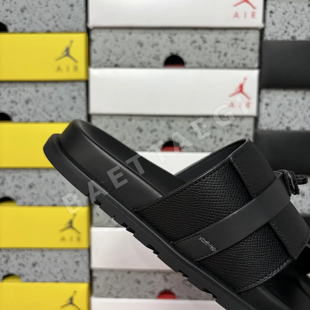 에르메스 [YX] 블랙 205767 Hermes Chypre Sandal 상세 이미지 3