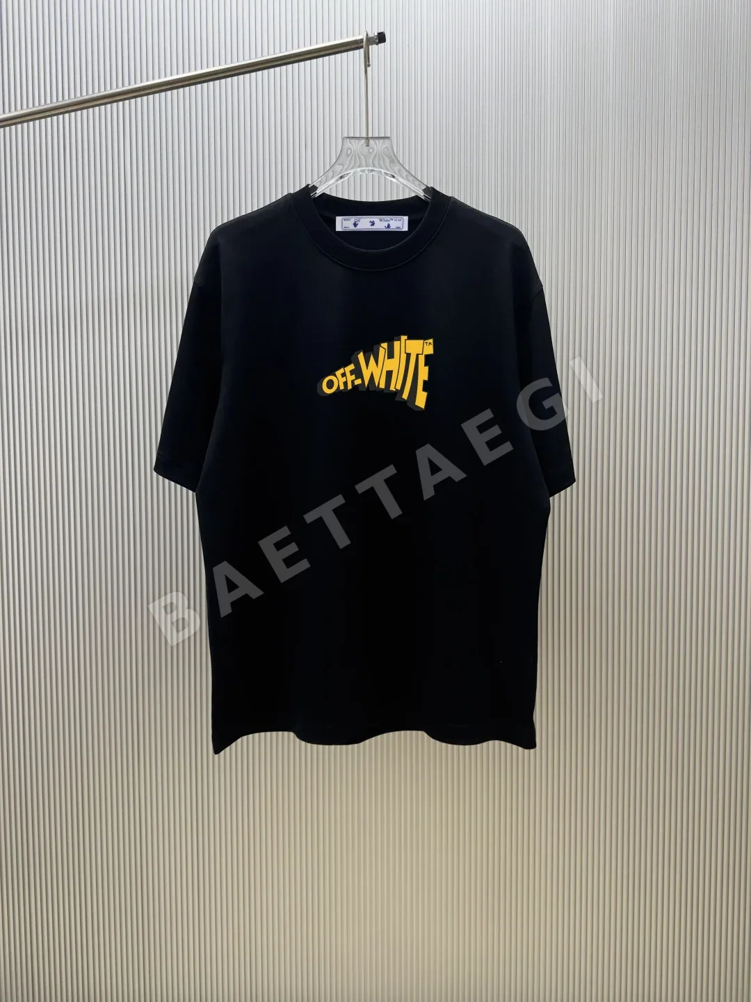 오프화이트 남성 반팔 티셔츠 87110