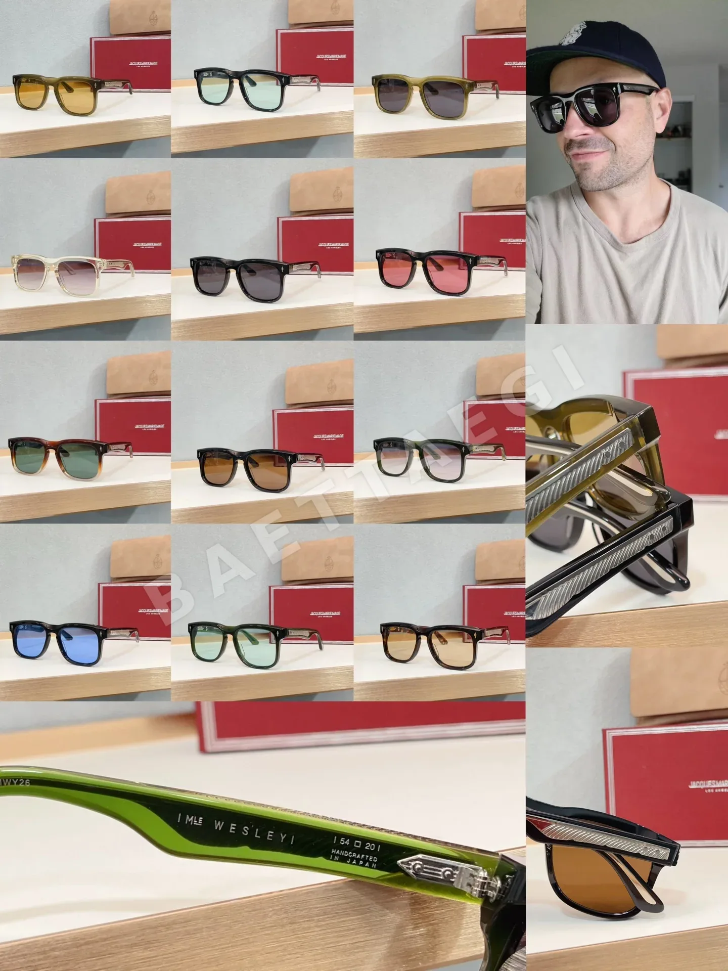 자크마리마지 선글라스 56692 Jacques Marie Mage Sunglasses