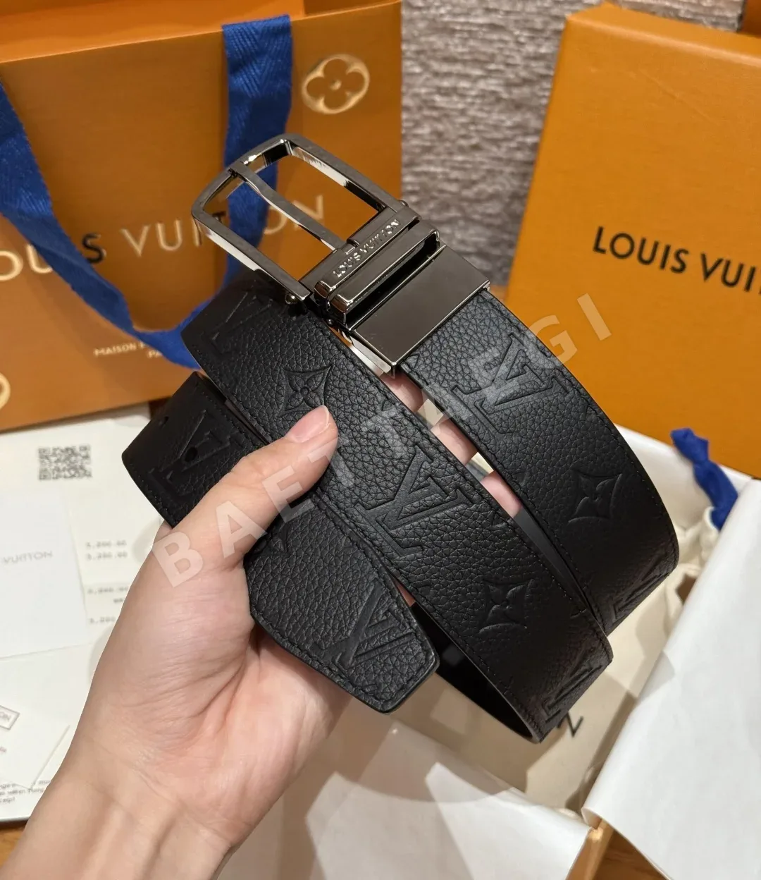 루이비통 JD350 슬렌더 35mm 리버시블 벨트 상세 이미지 2