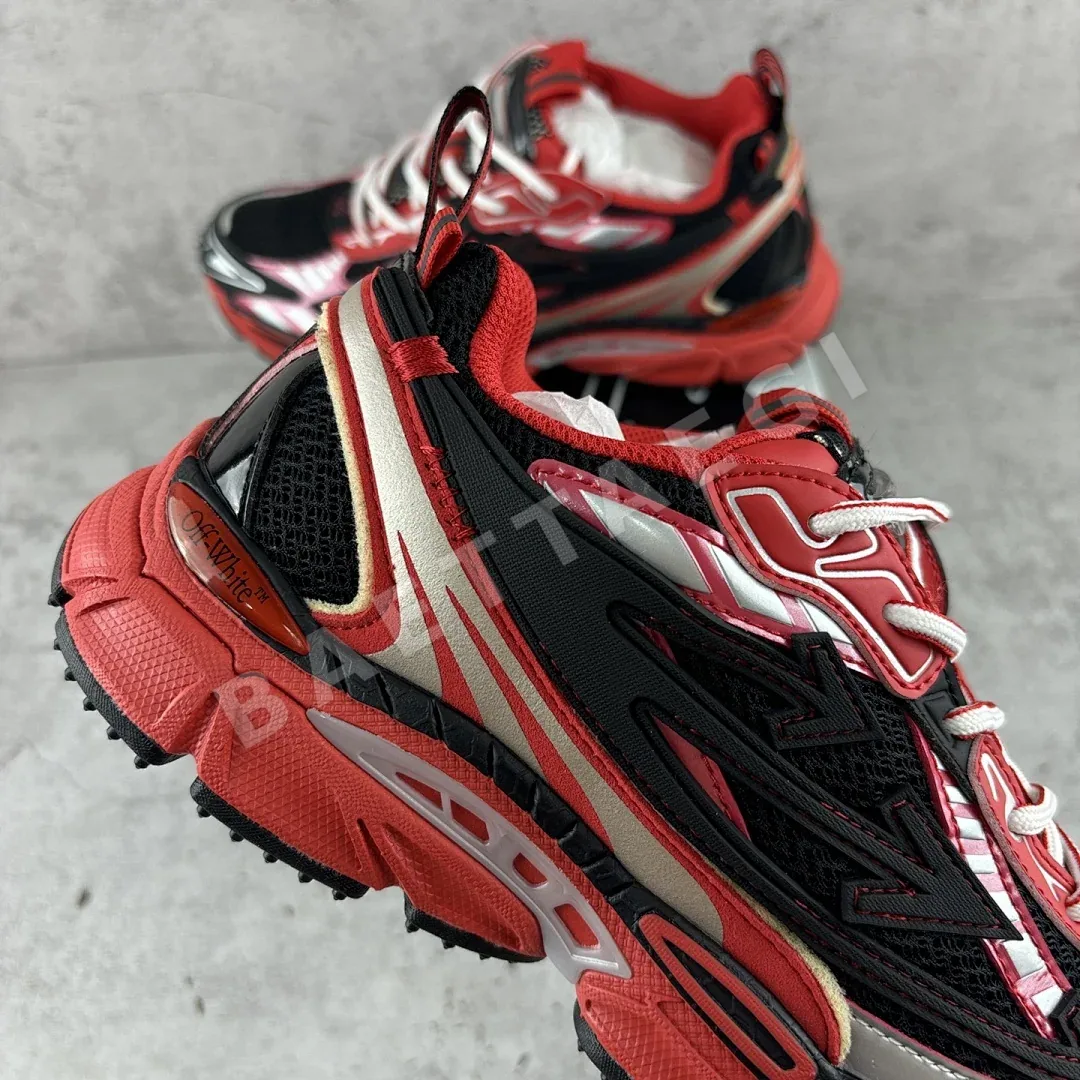 오프화이트 비 라이트 백 202395 Off White Be Right Back Black Red 상세 이미지 2