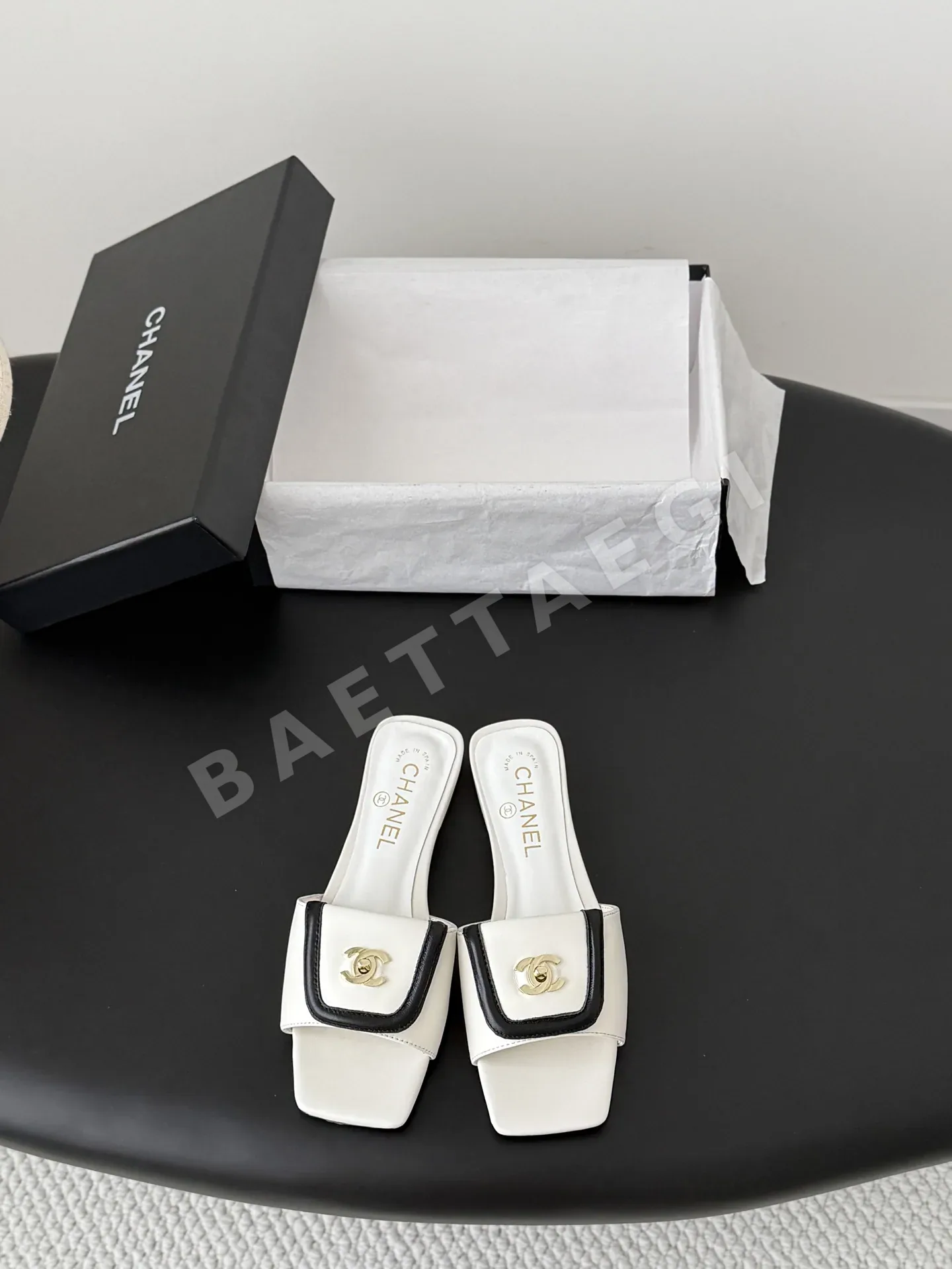 샤넬 빈티지 버클 로퍼 98679