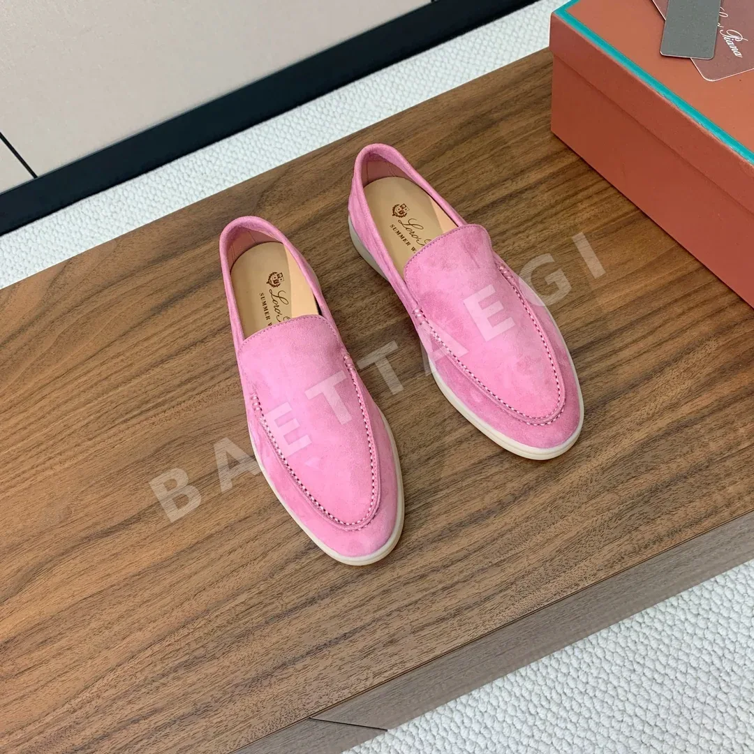 로로피아나 캐시미어 갑피 로퍼 상세 이미지 3