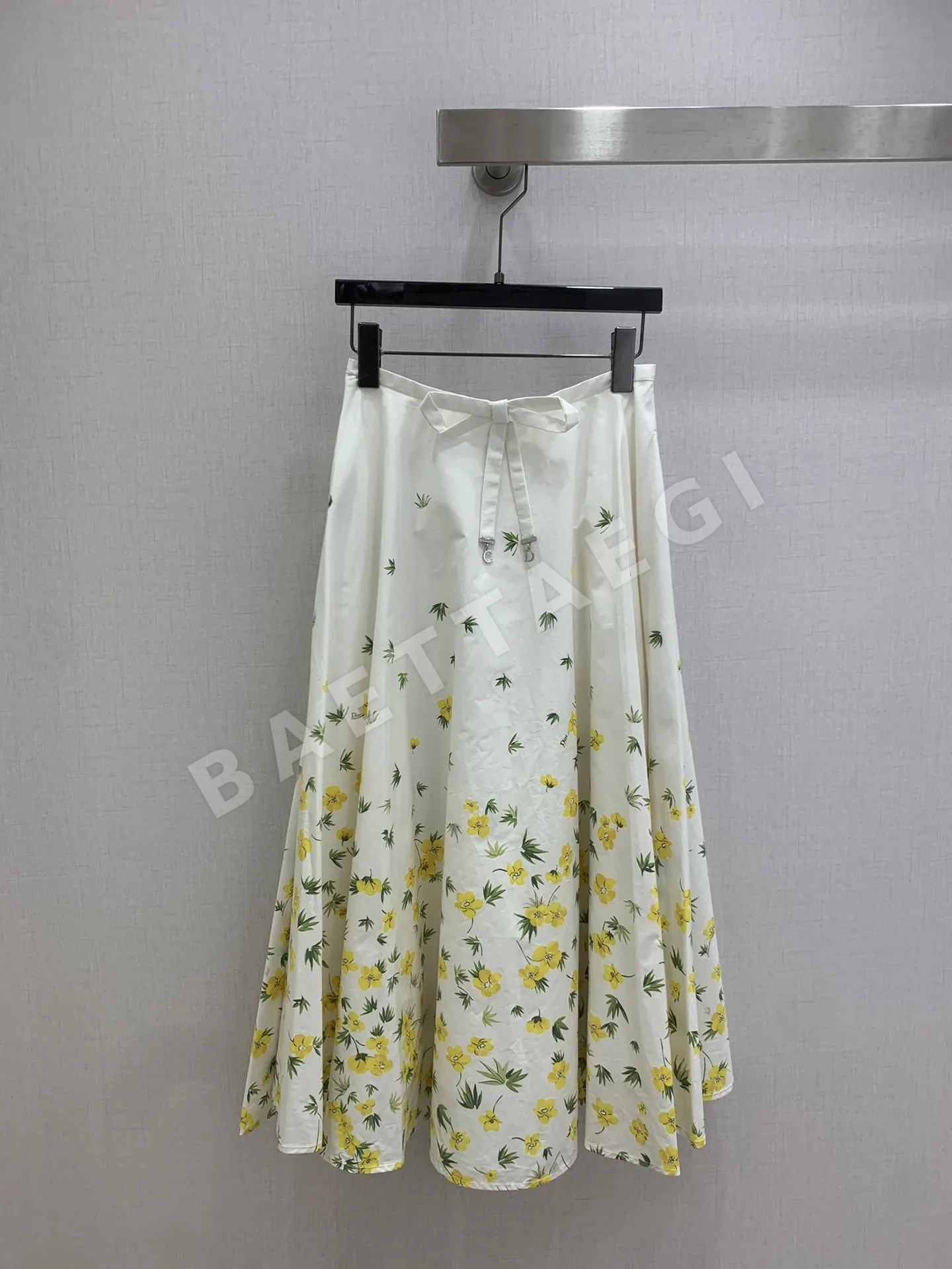 디올 프린트 롱 스커트 91892