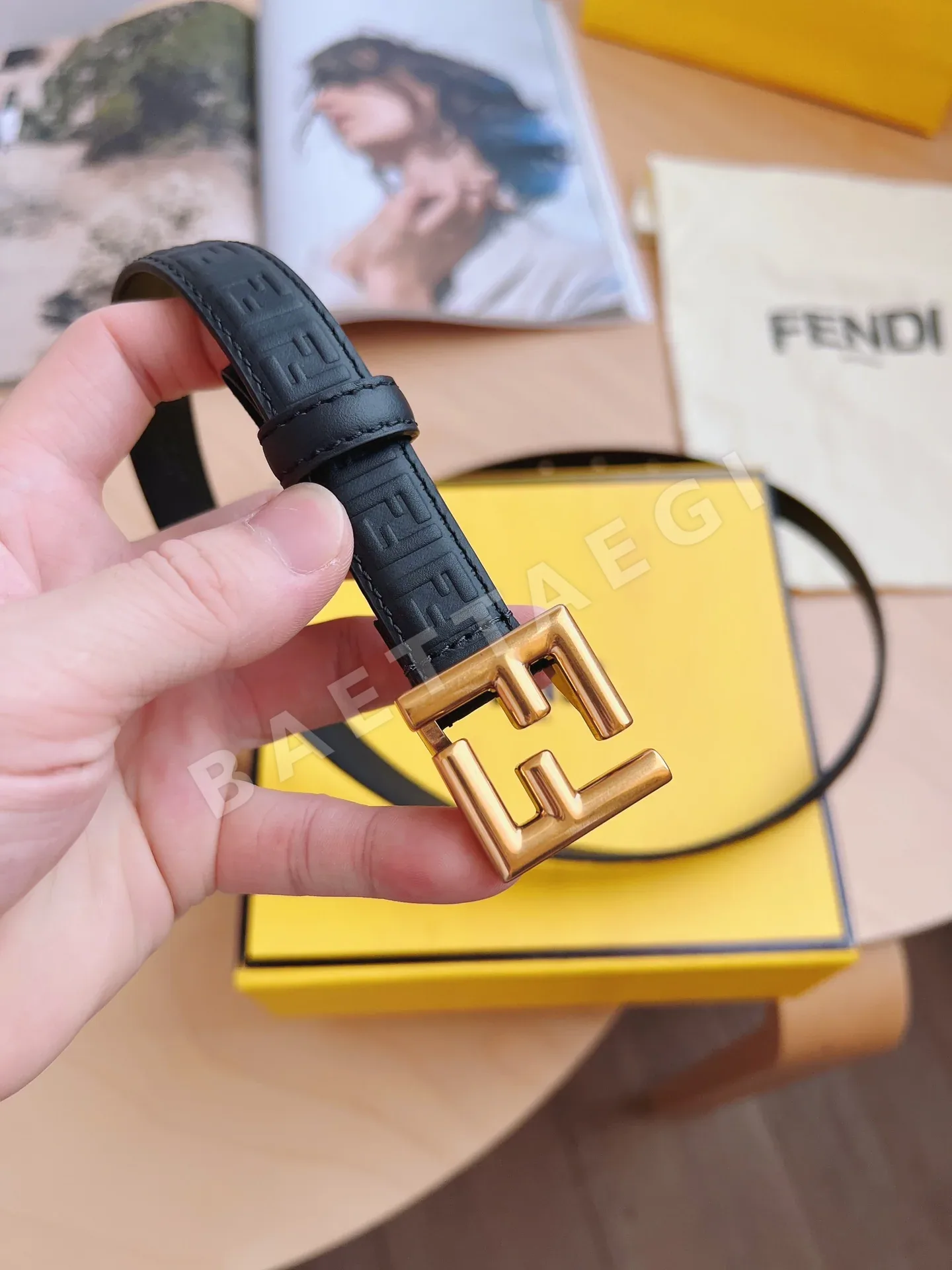 펜디 벨트 59594 Fendi Belt 상세 이미지 5