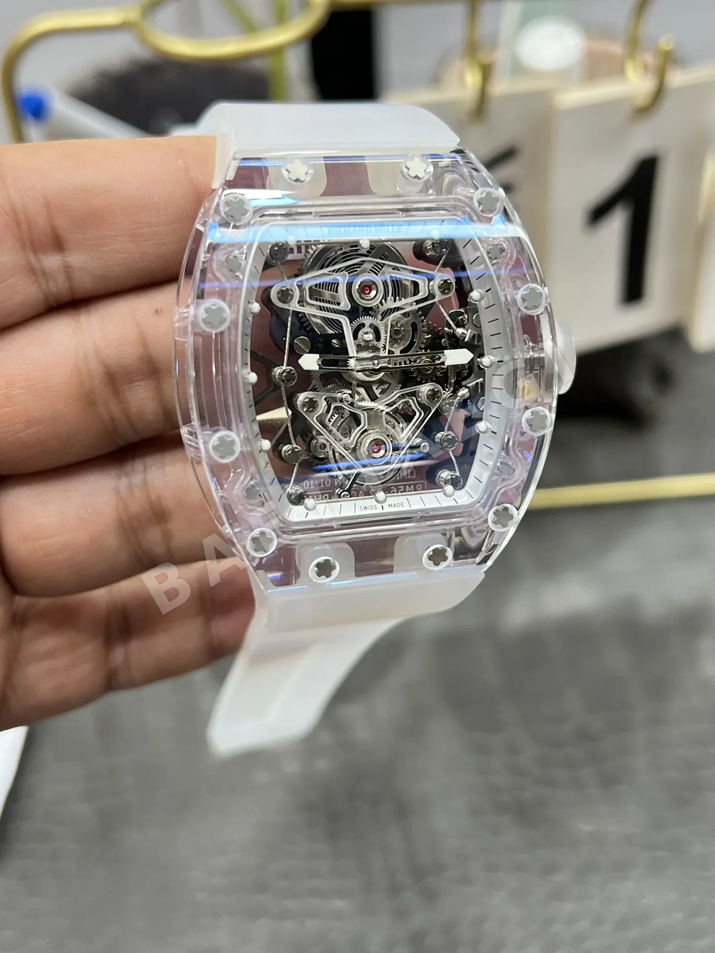 리차드밀 RM56-02 리미티드 에디션 투르비용 남성 시계 레플리카 44849 Richard Mille 상세 이미지 4