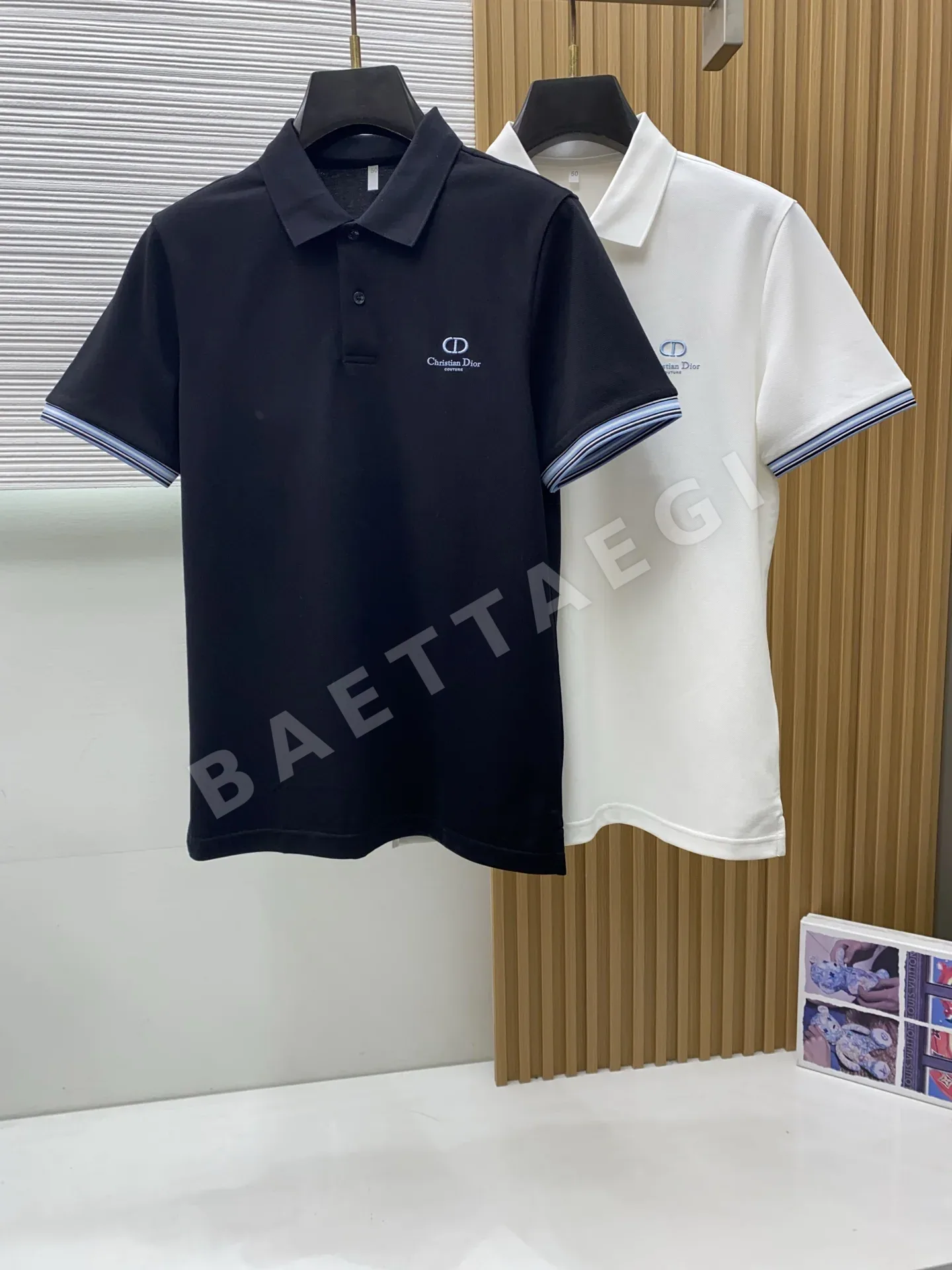 디올 남성 반팔 폴로셔츠 상세 이미지 8
