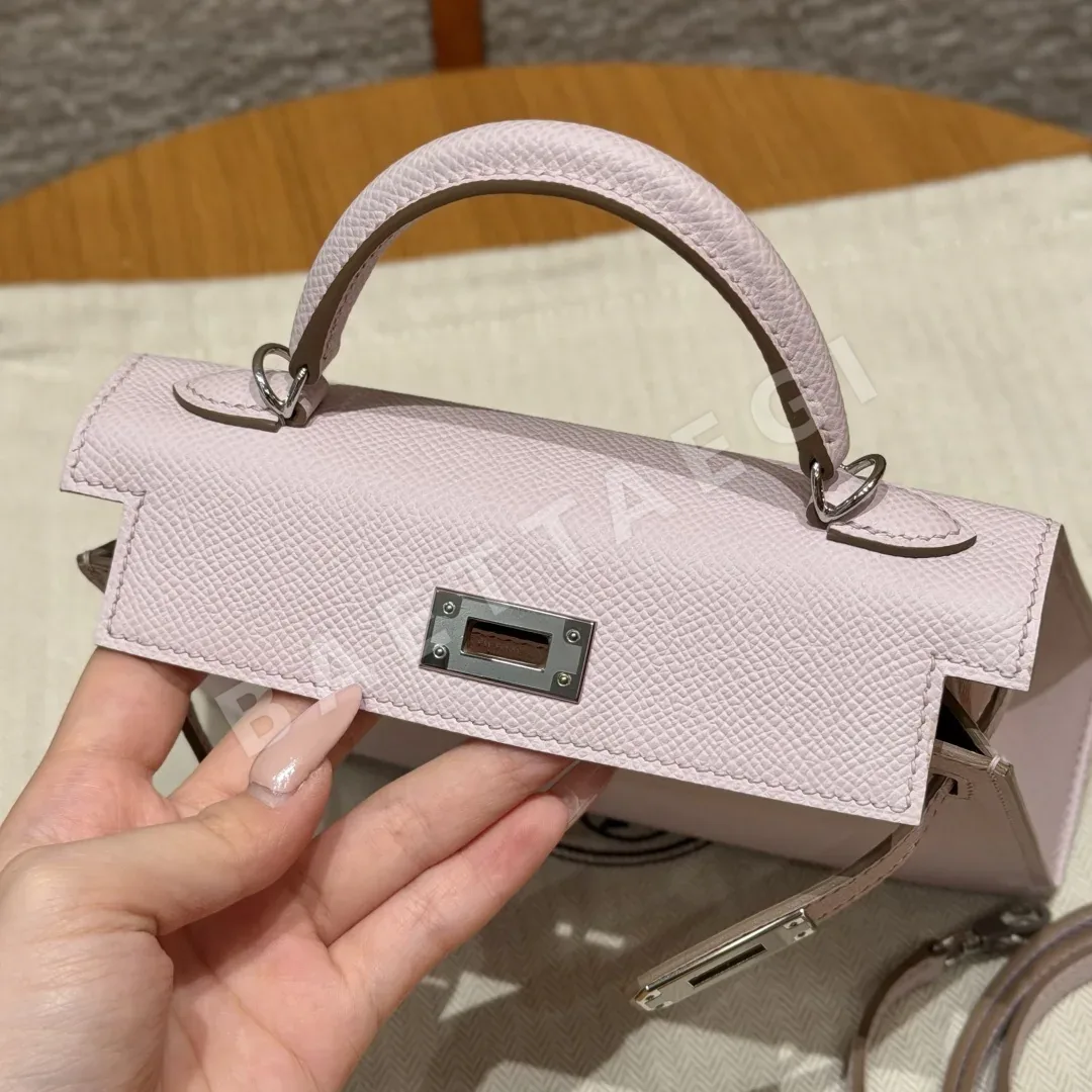 에르메스 켈리미니 2 앱송 가죽 가방 상세 이미지 3