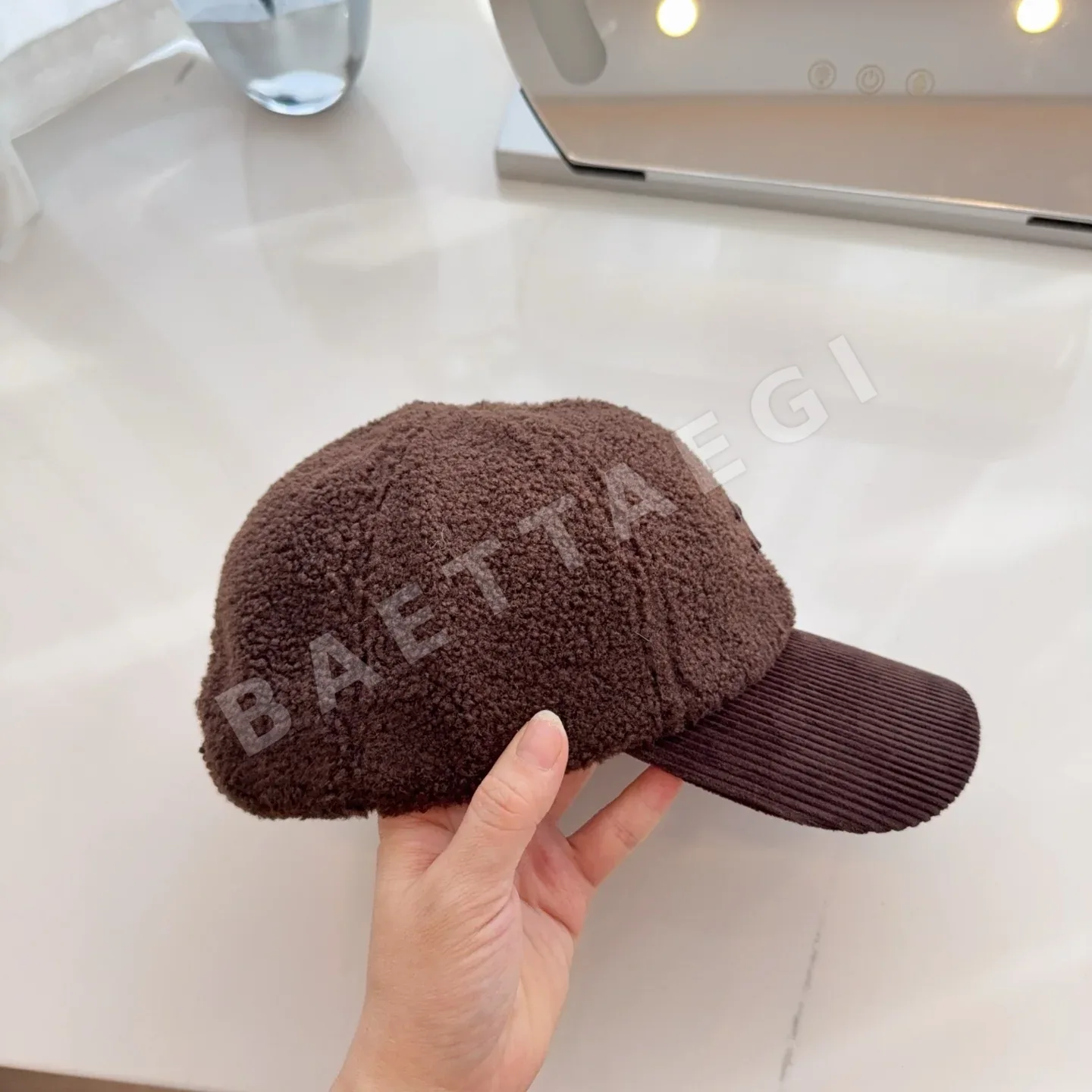 셀린느 시어스킨 램울 베이스볼 캡 상세 이미지 5