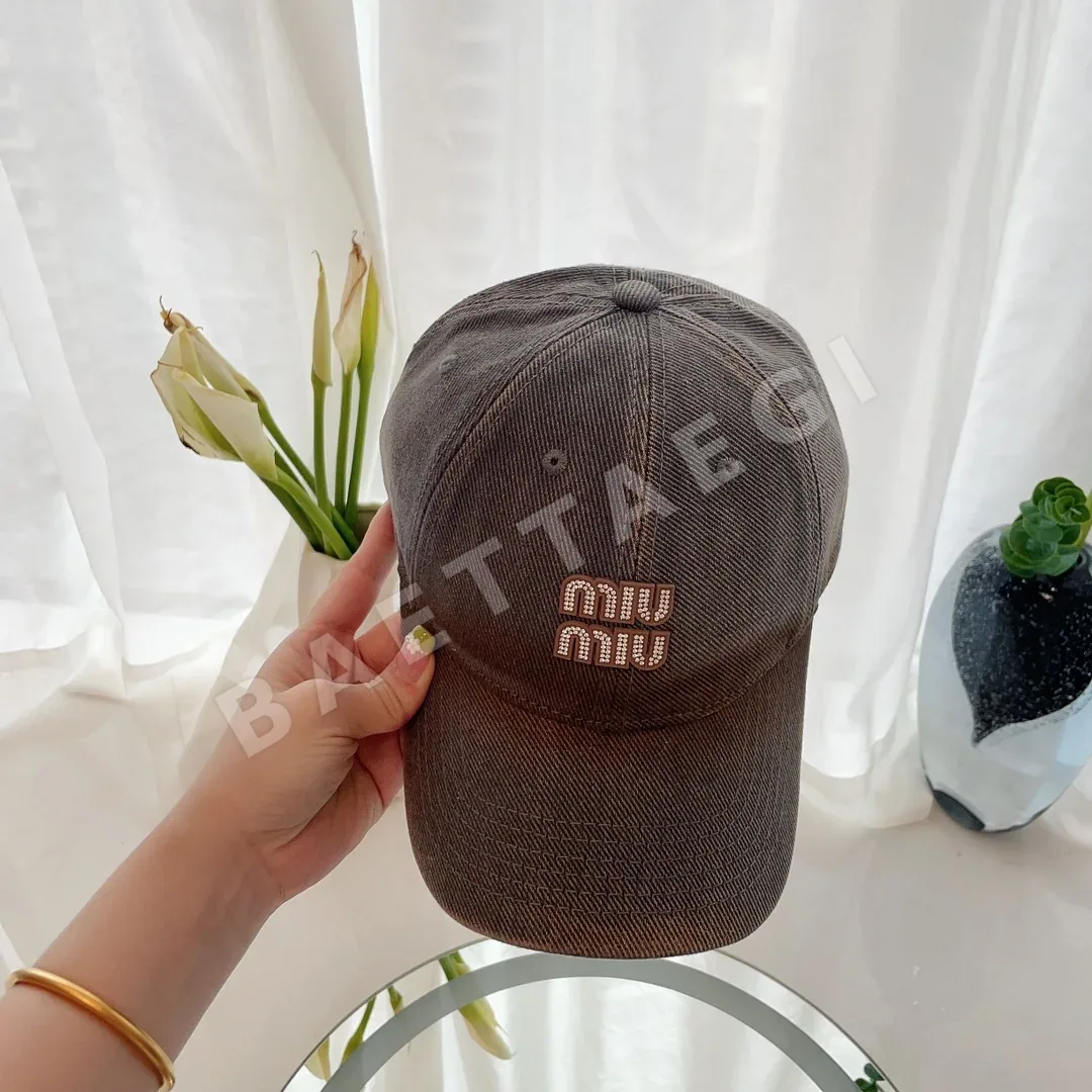 미우미우 타이다이 워시 데님 캡 상세 이미지 9