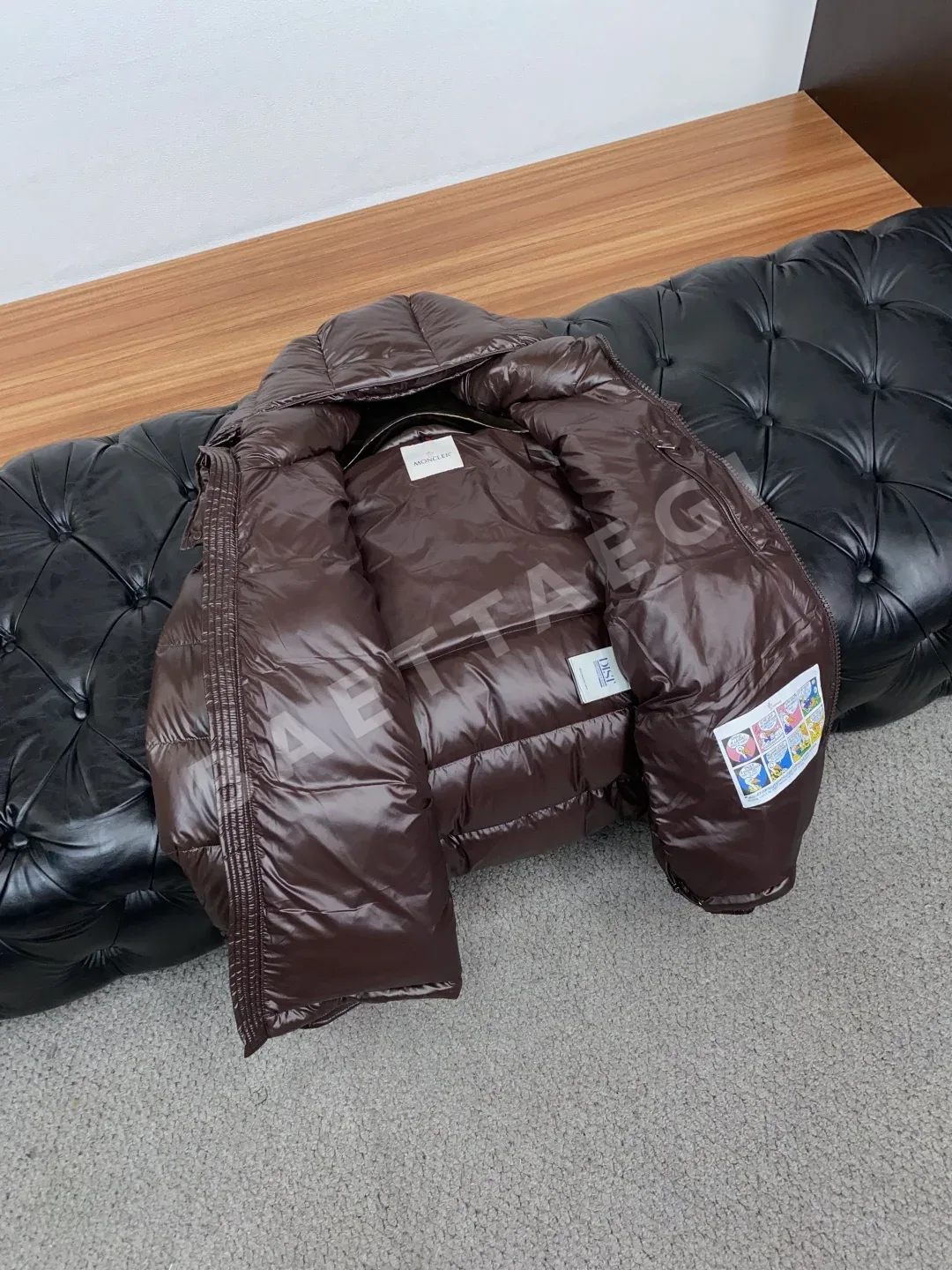 몽클레르 마야(Moncler Maya) 후드 쇼트 다운 자켓 상세 이미지 9