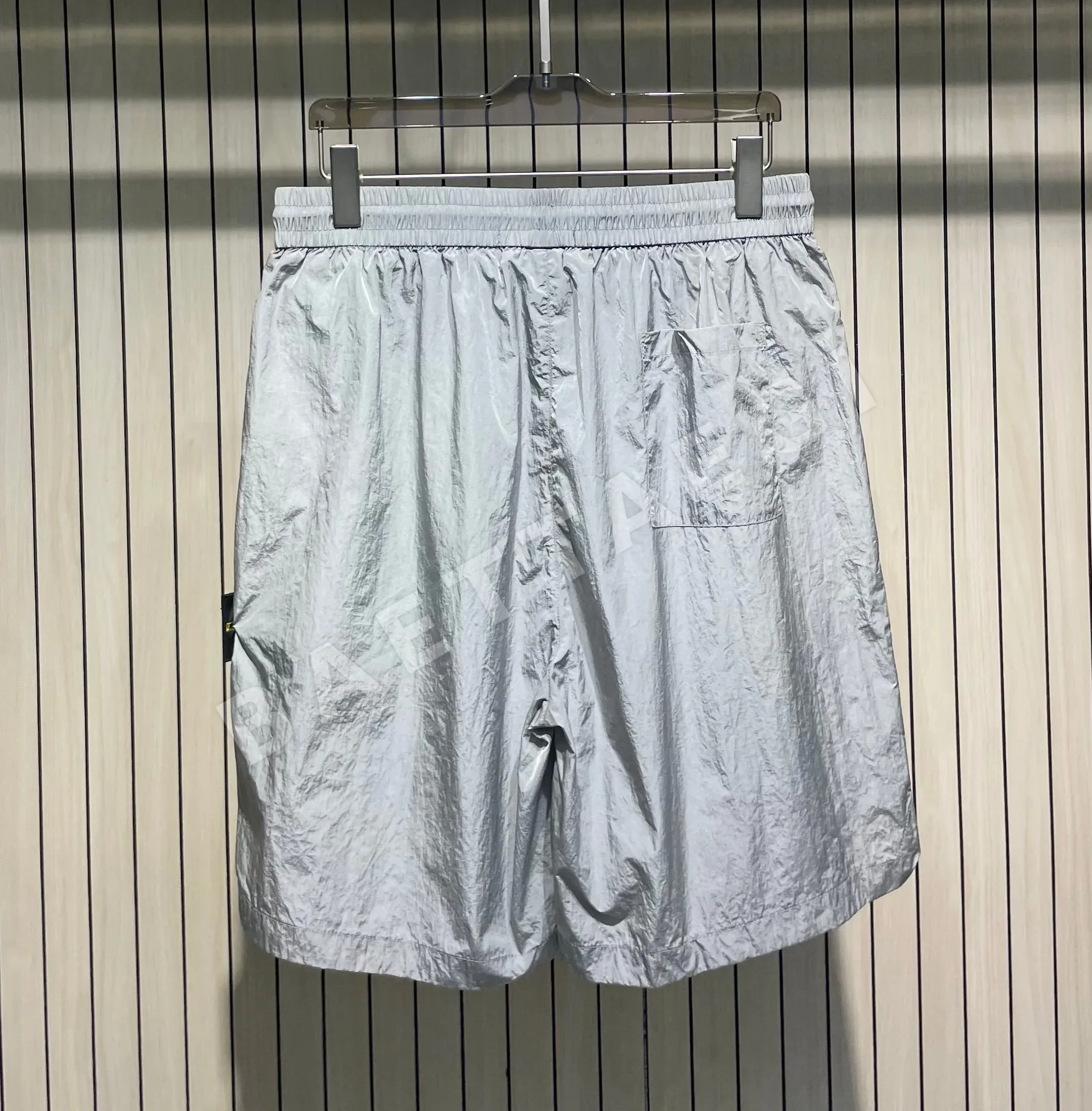 스톤아일랜드 나일론 루즈핏 남성 바지 상세 이미지 5