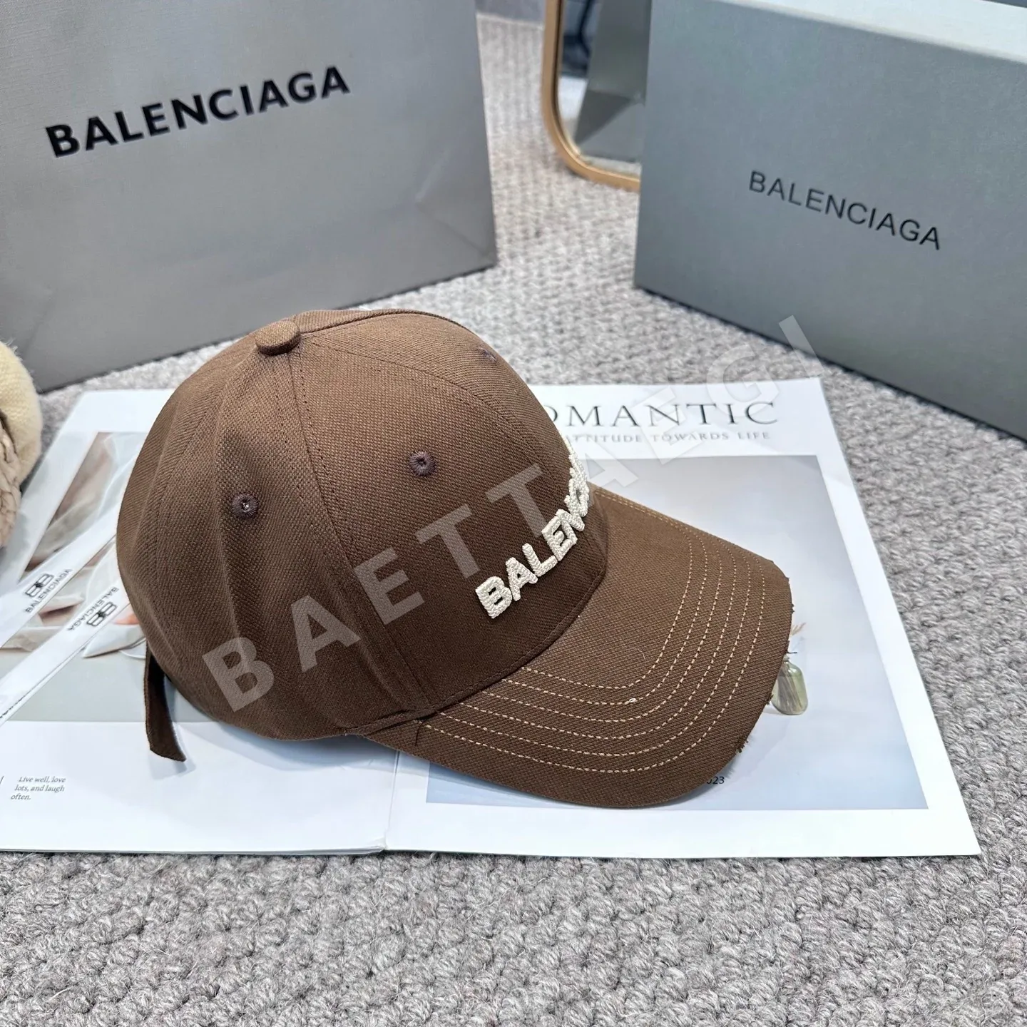 발렌시아가 모자 81720 Balenciaga Cap 상세 이미지 3