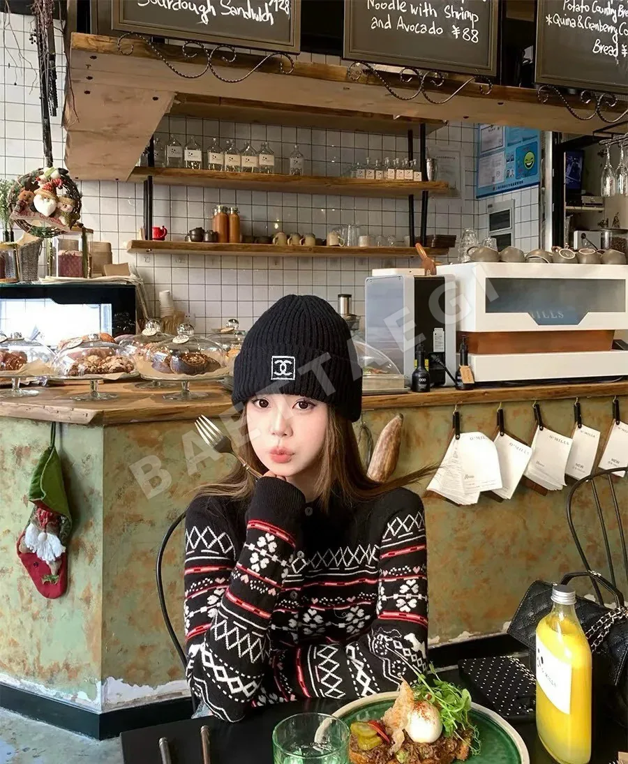 샤넬 니트 비니 모자 상세 이미지 7