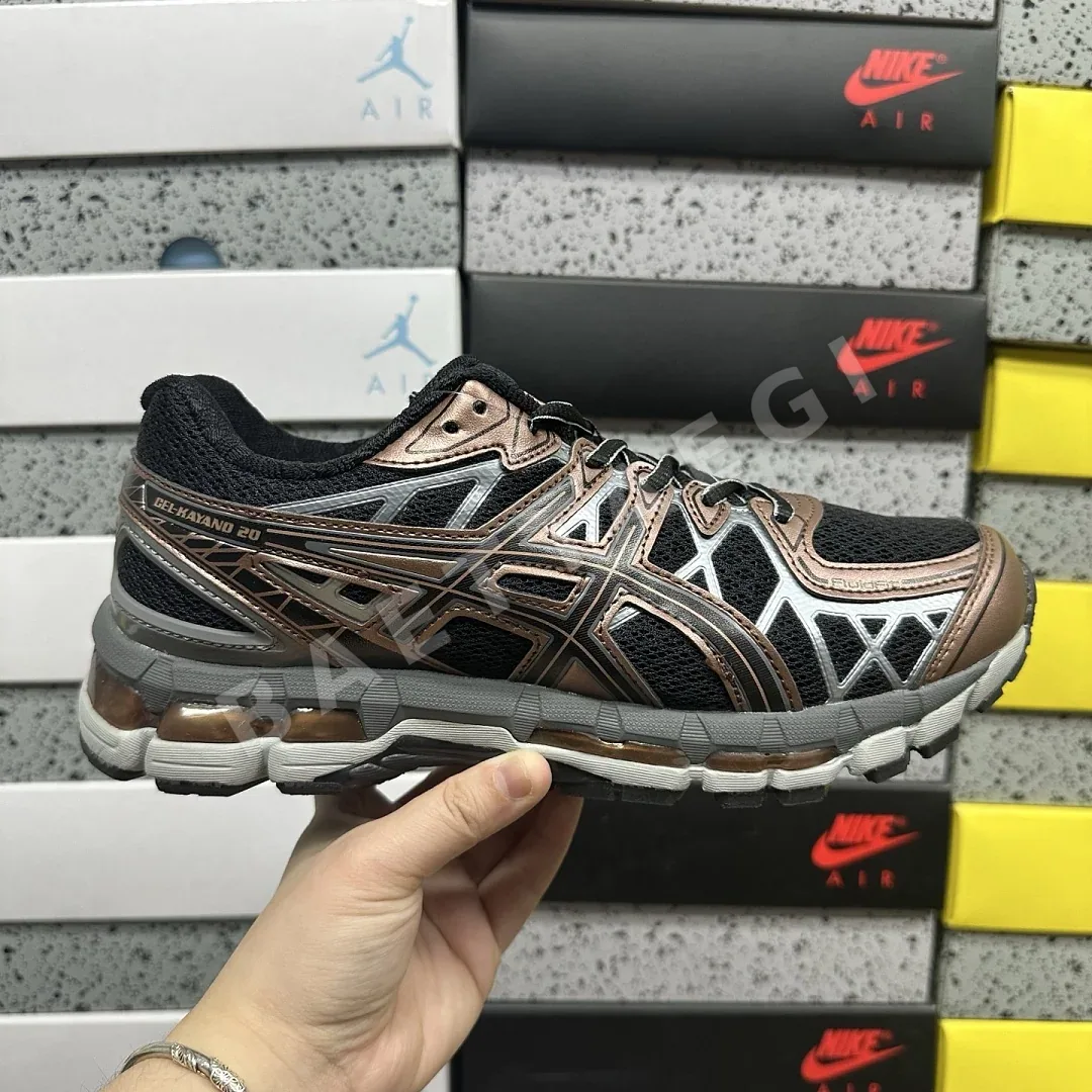 아식스 [KO] 젤 카야노 20 1203A388-002 200447 Asics Gel-Kayano 20 Black Reddish Brown 상세 이미지 9