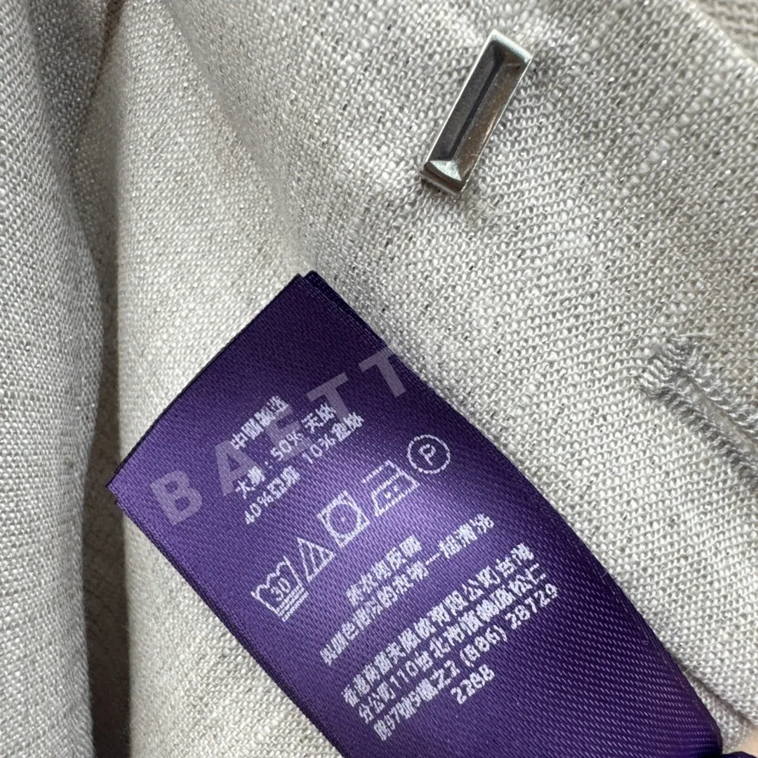 폴로 린넨 혼방 벨트 큐롯 팬츠 여성 바지 상세 이미지 9
