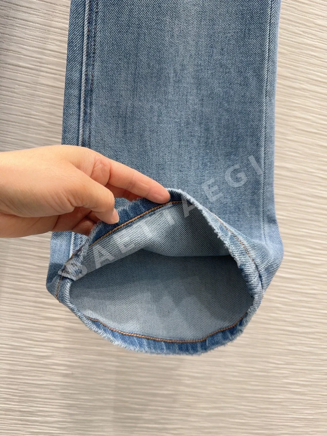 생로랑 3D 테일러드 핏 여성 바지 상세 이미지 5