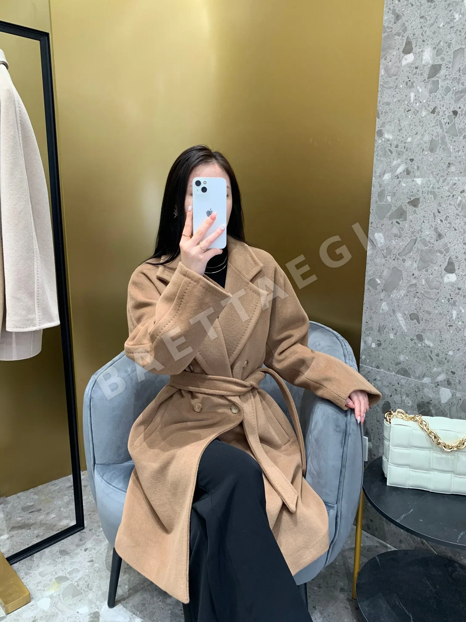 막스마라 바이오코 캐멀 자켓 상세 이미지 6