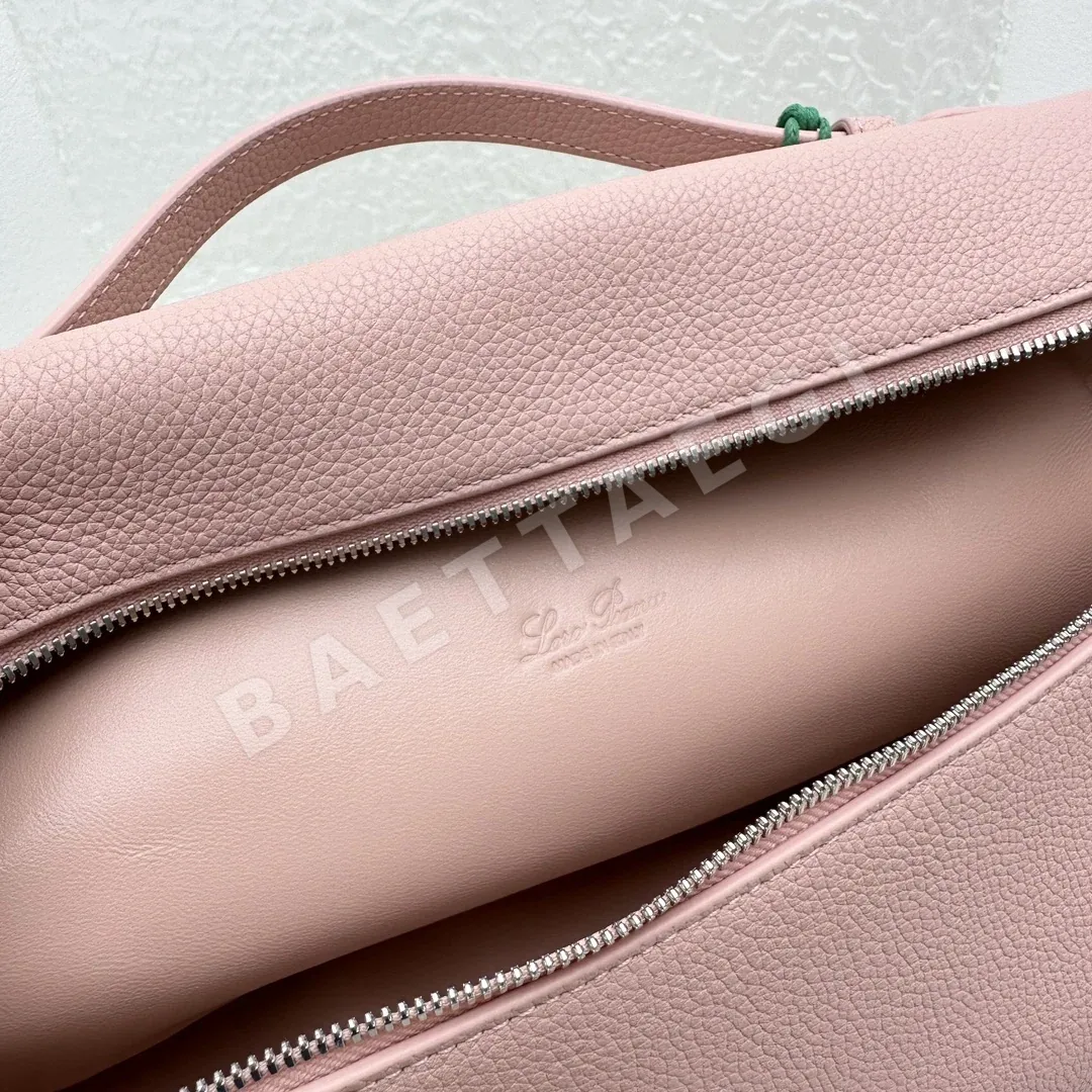 로로피아나 라지 핑크 엑스트라포켓 가방 상세 이미지 9