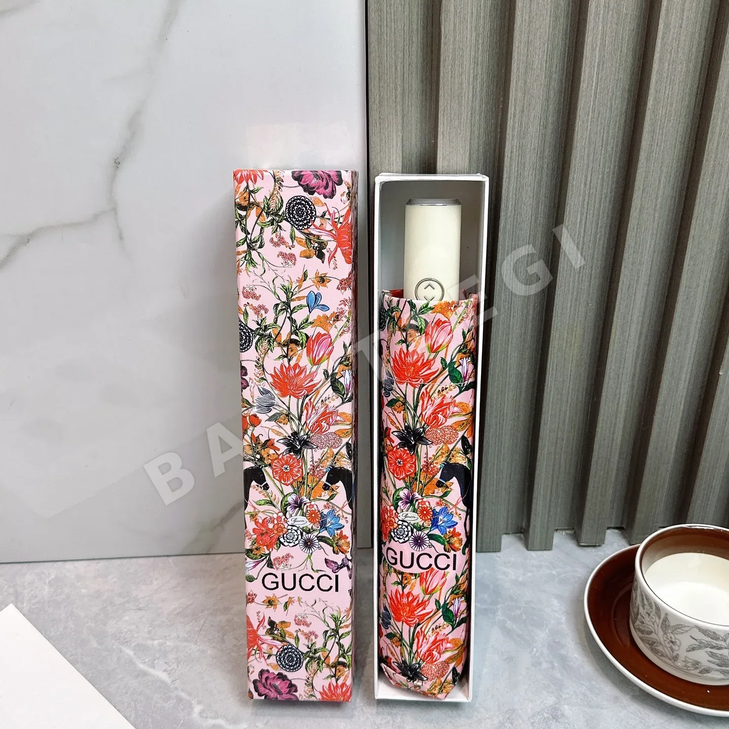 구찌 접이식 자외선 차단 우산 85524