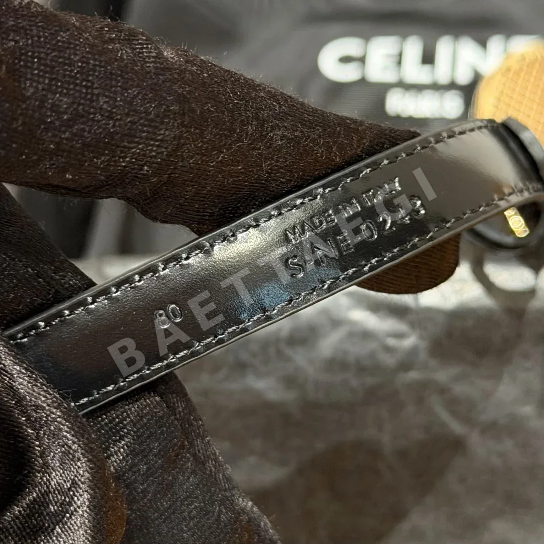 셀린느 메종 13mm 가죽 벨트 상세 이미지 6