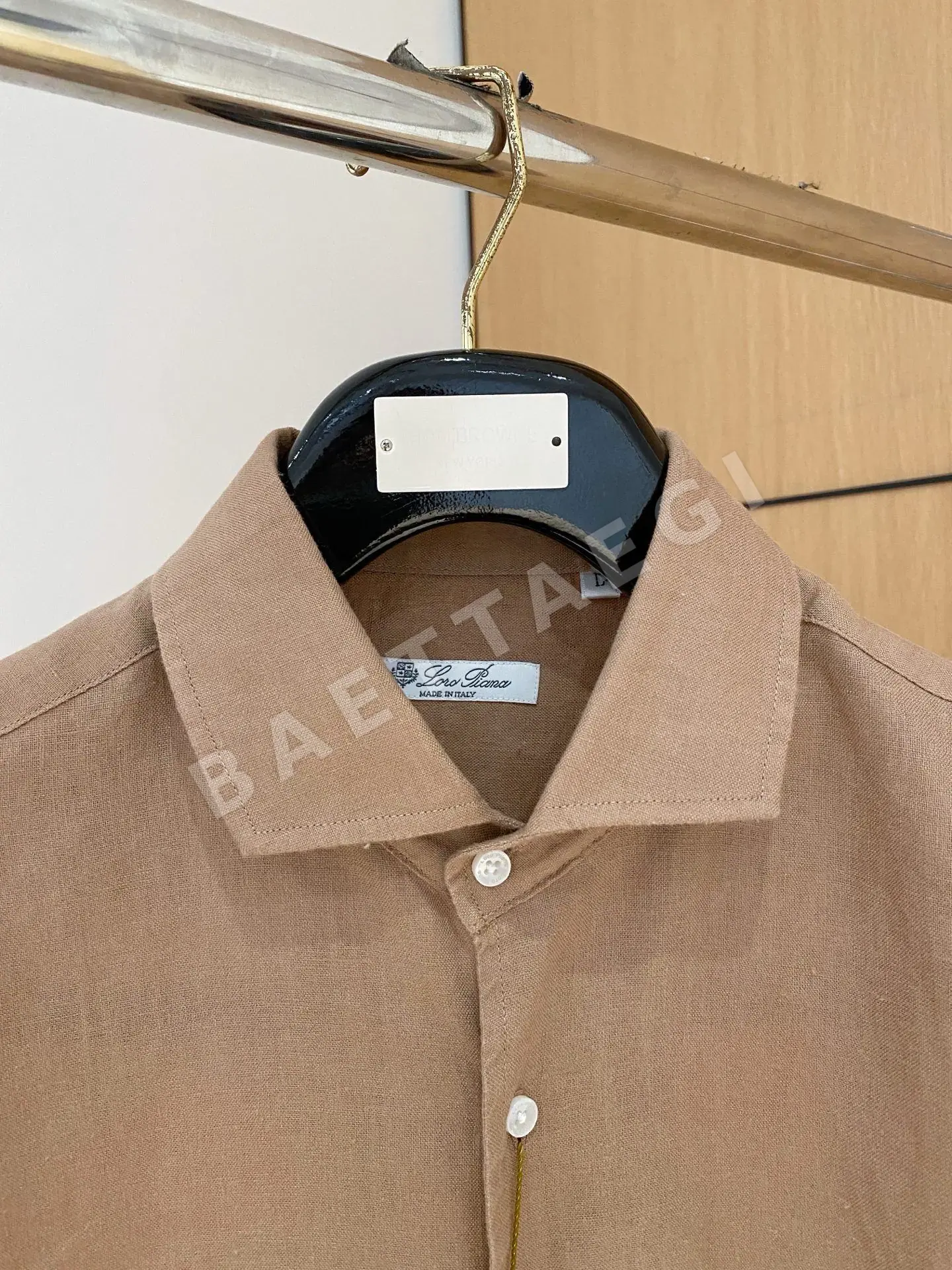 로로피아나 남성 린넨 긴팔 셔츠 상세 이미지 2
