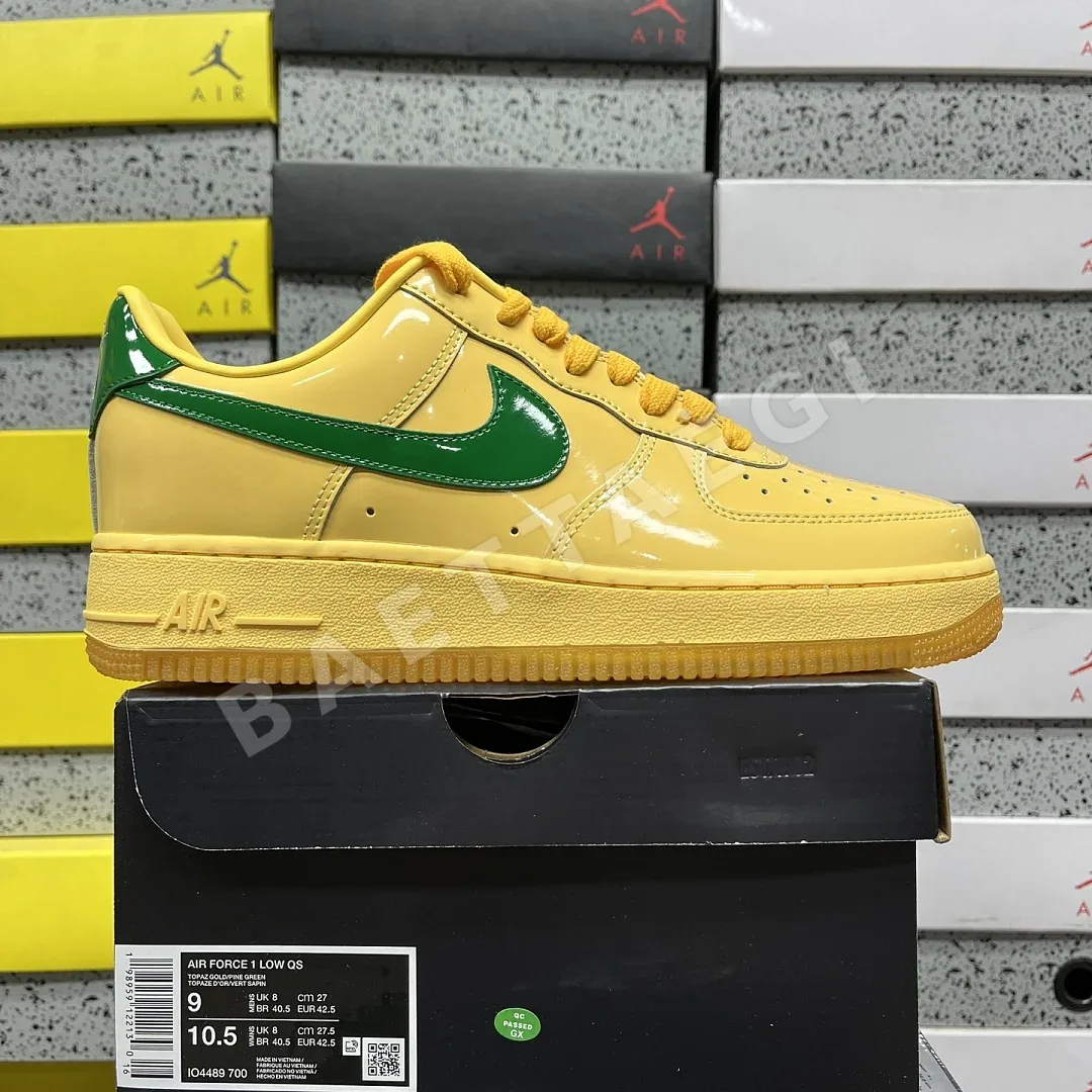나이키 [GX] 에어 포스 1 로우 IO4489-700 202026 Nike Air Force 1 Low Patent Leather Topaz