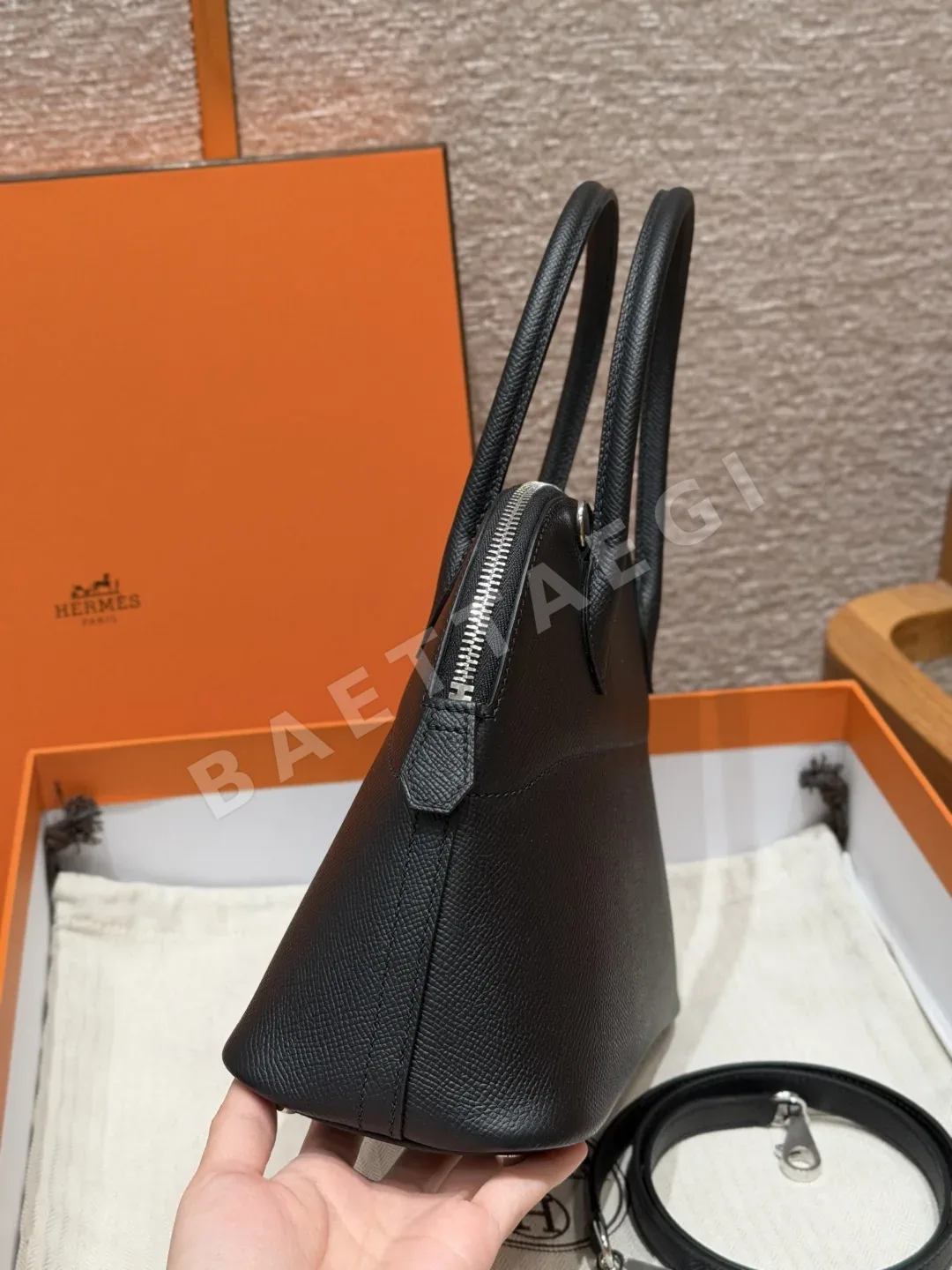 에르메스 볼링백 상세 이미지 3