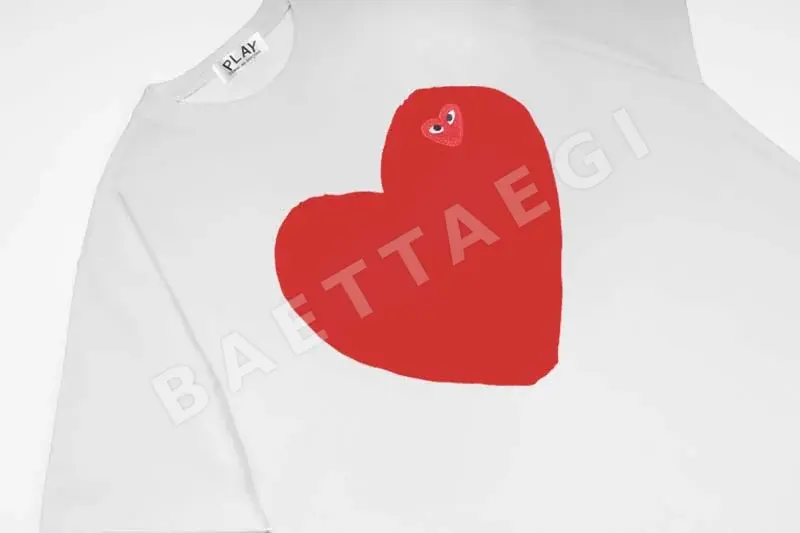 꼼데가르송 여성 반팔 상세 이미지 7