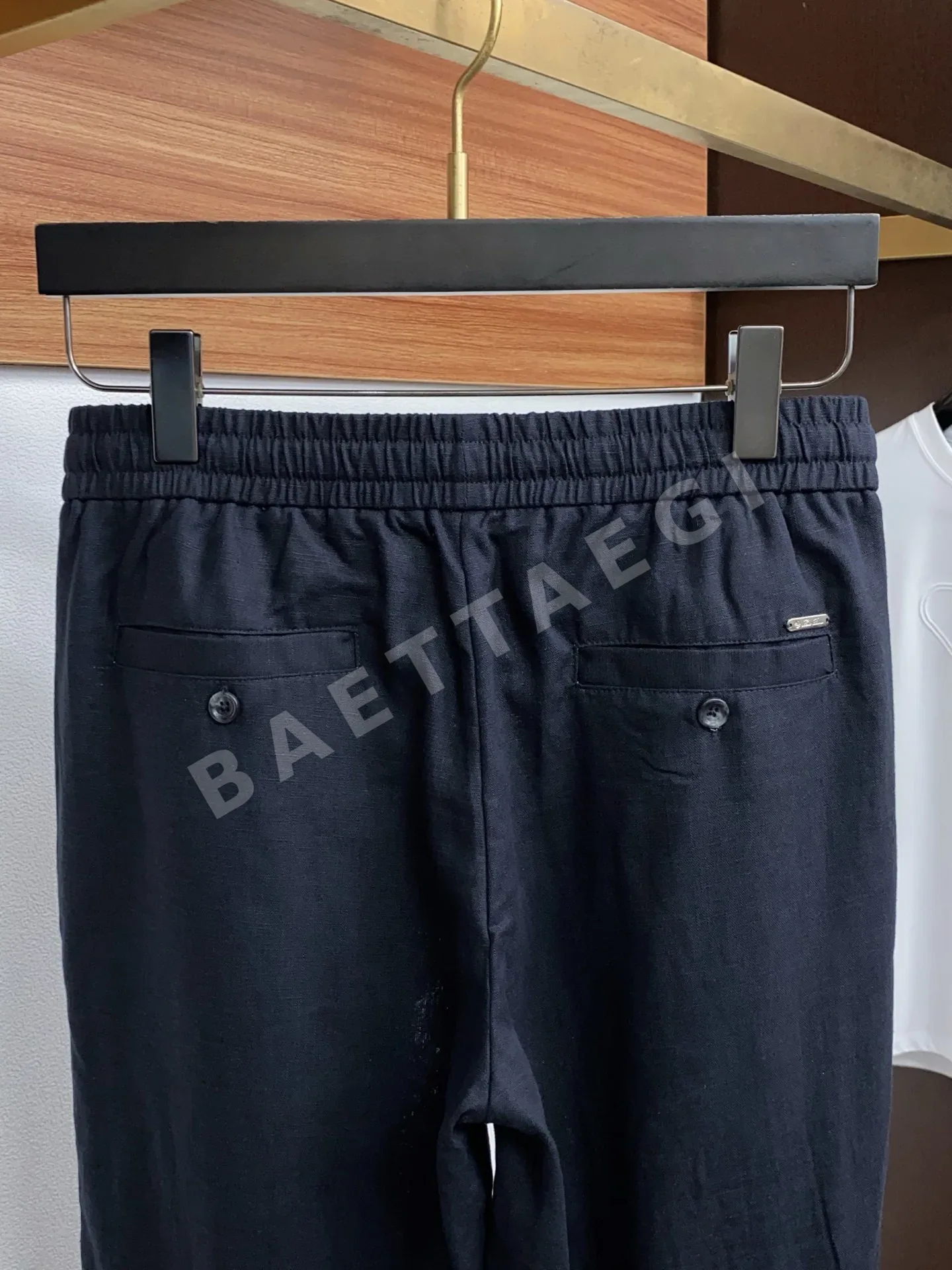 로로피아나 린넨 남성 스트레이트 팬츠 상세 이미지 9