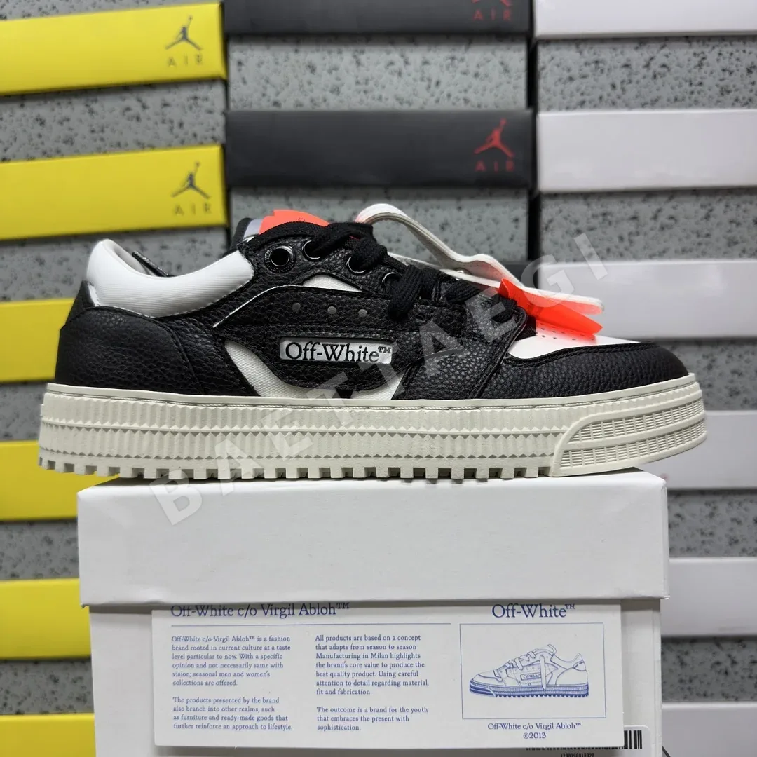 오프화이트 3.0 오프 코트 로우 블랙 화이트 202493 Off White 3.0 Off Court Low