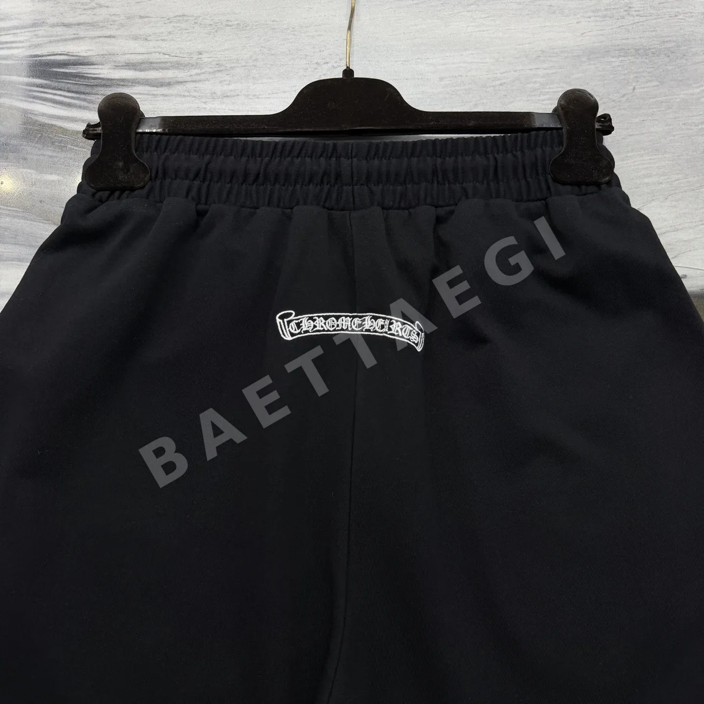 크롬하츠 자수 패치워크 면 반바지 상세 이미지 6