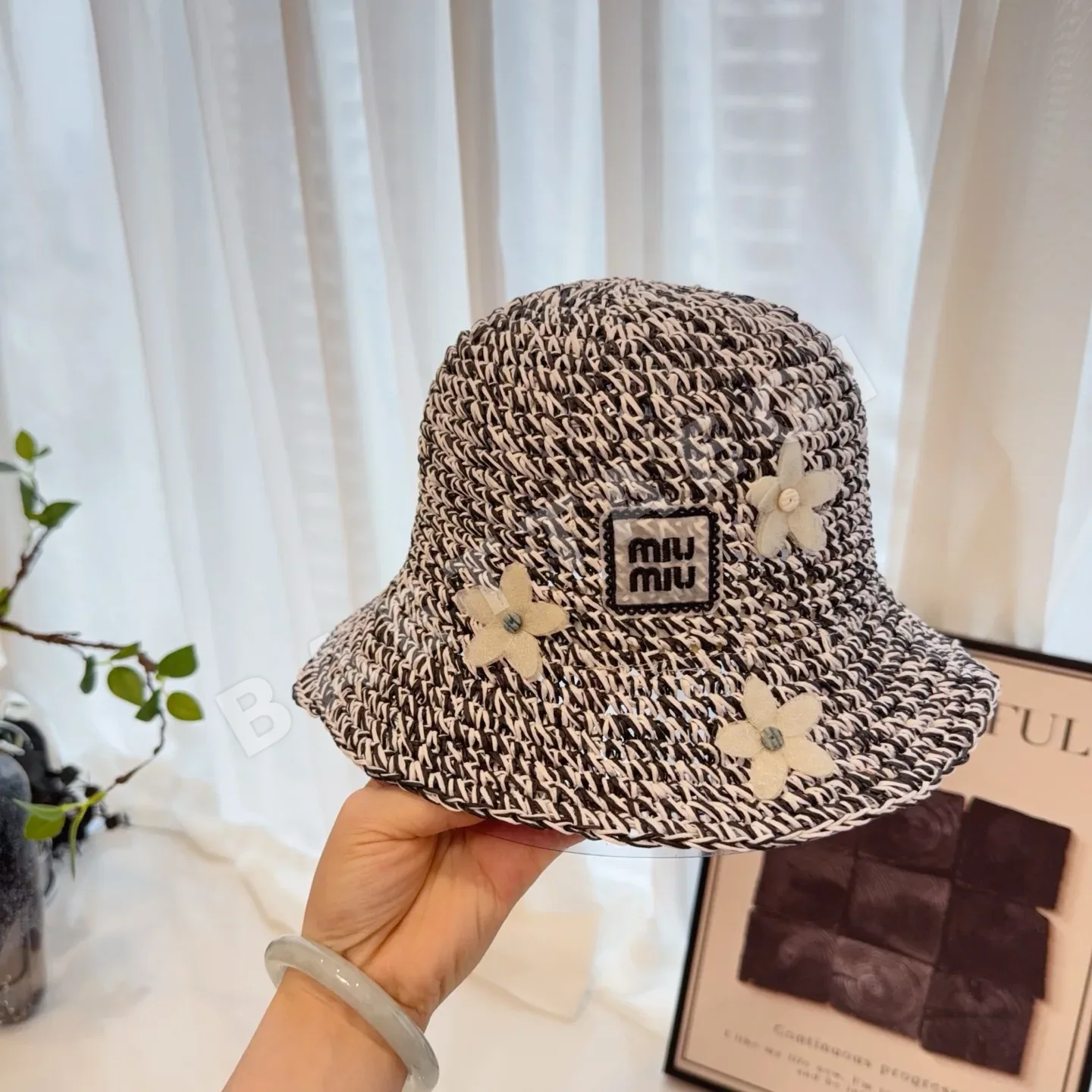 미우미우 모자 81275 Miu Miu Cap 상세 이미지 3