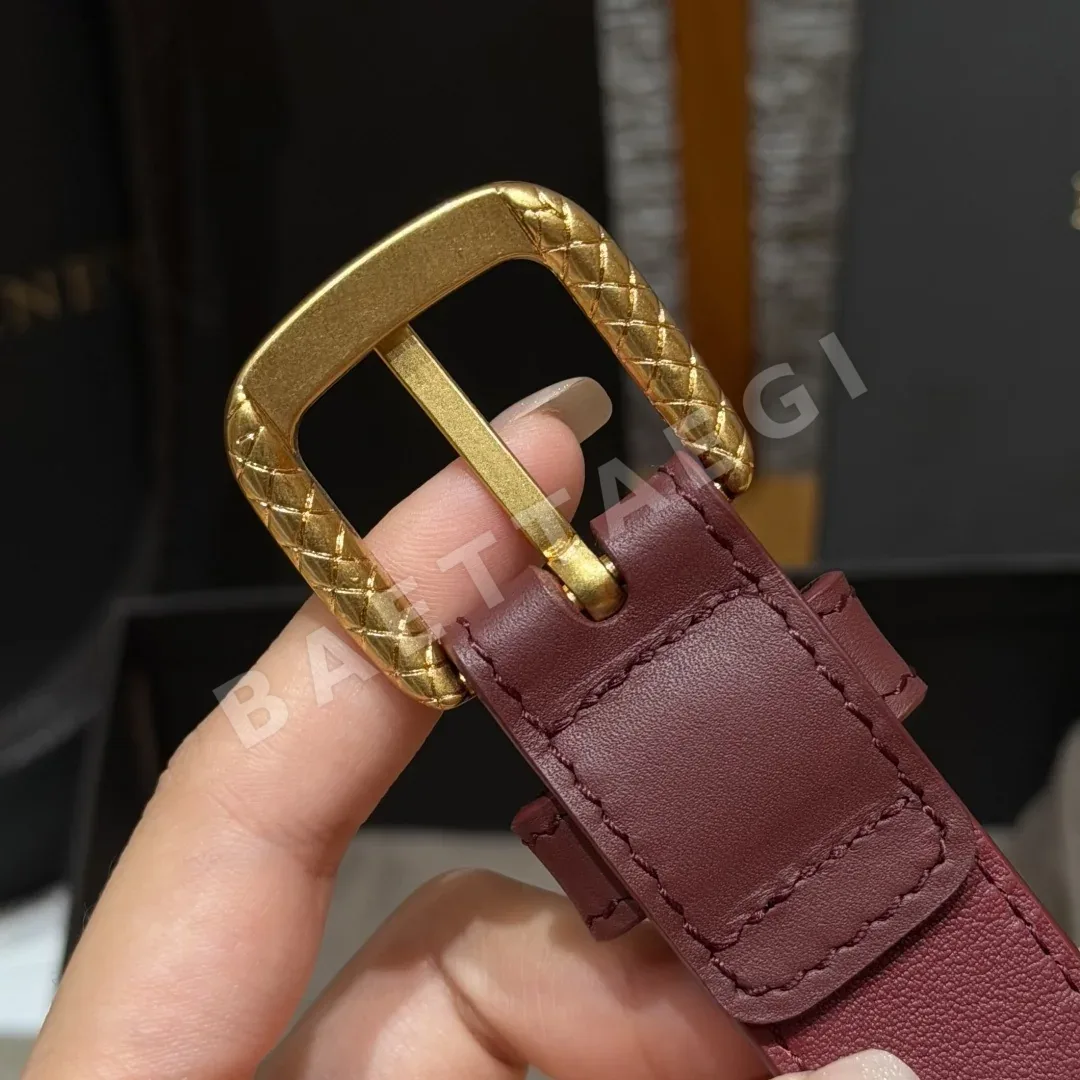 보테가베네타 인트레치아토 가죽 벨트 상세 이미지 4