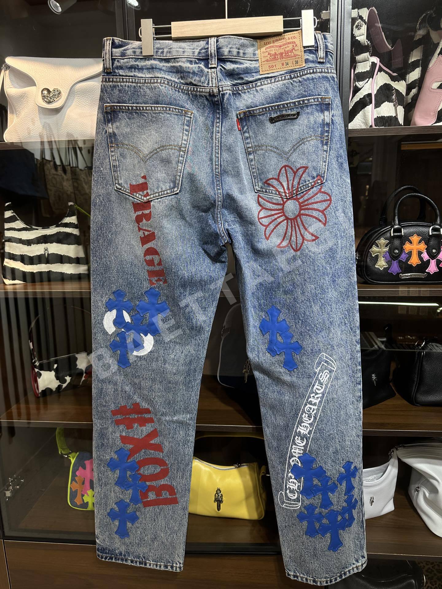 크롬하츠 남성 바지 164056 Chrome Hearts Pants 상세 이미지 8
