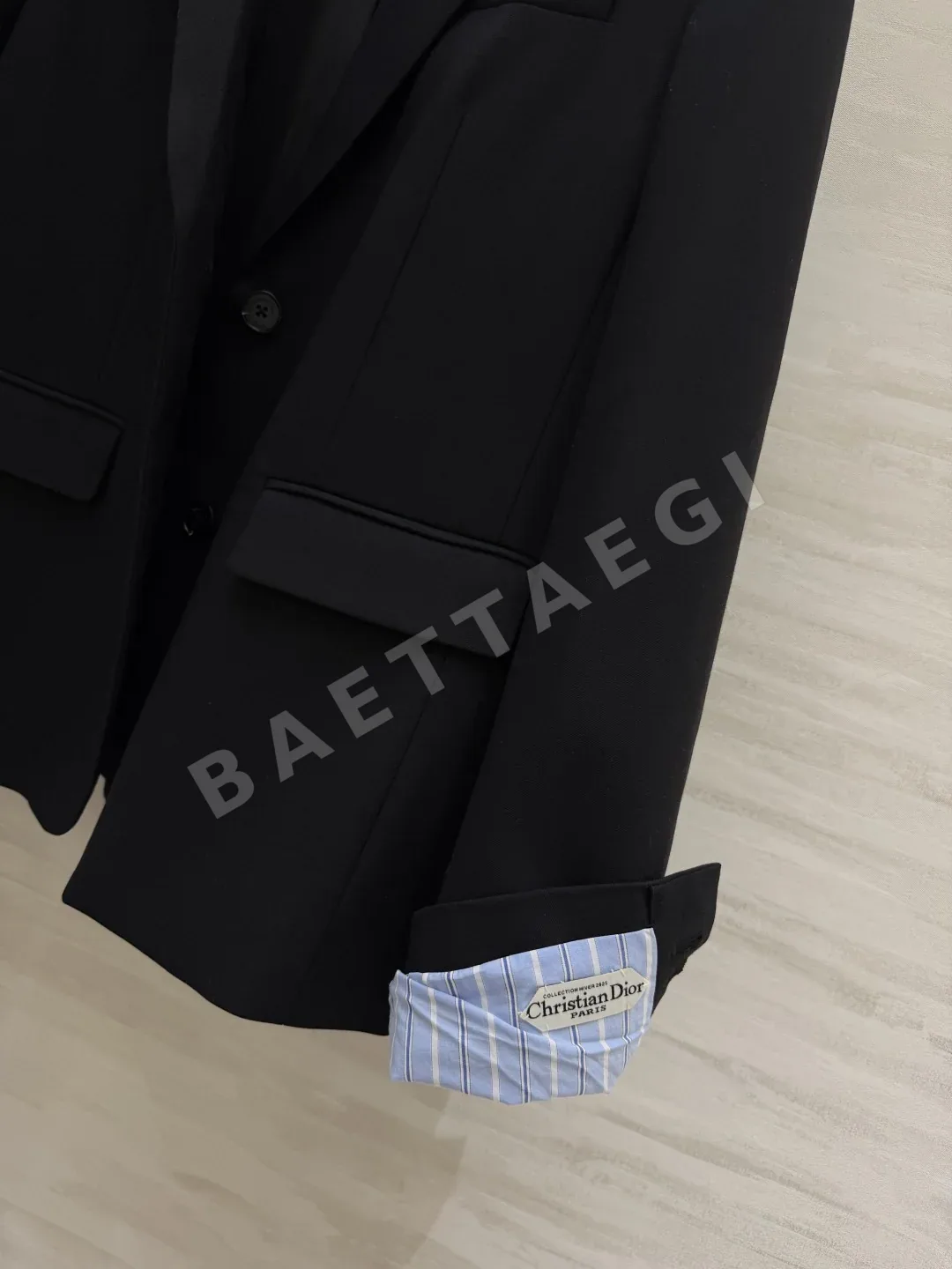 디올 클래식 블랙 여성 자켓 상세 이미지 7