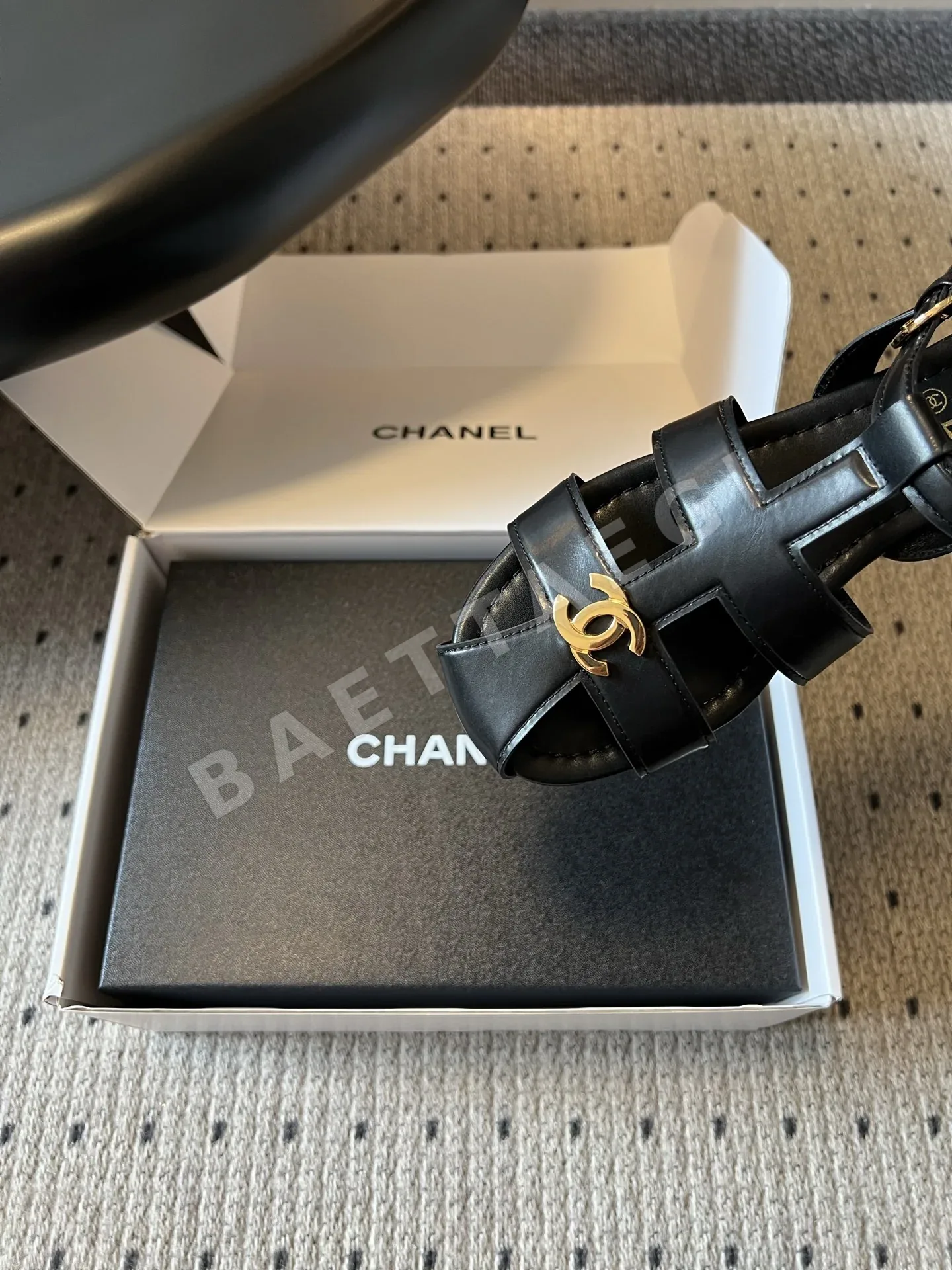 샤넬 뉴레트로 우븐 로마 샌들 상세 이미지 7