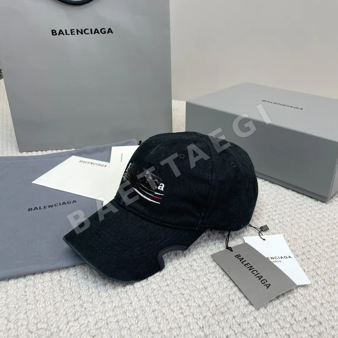 발렌시아가 코카콜라 자수 베이스볼 캡 상세 이미지 4