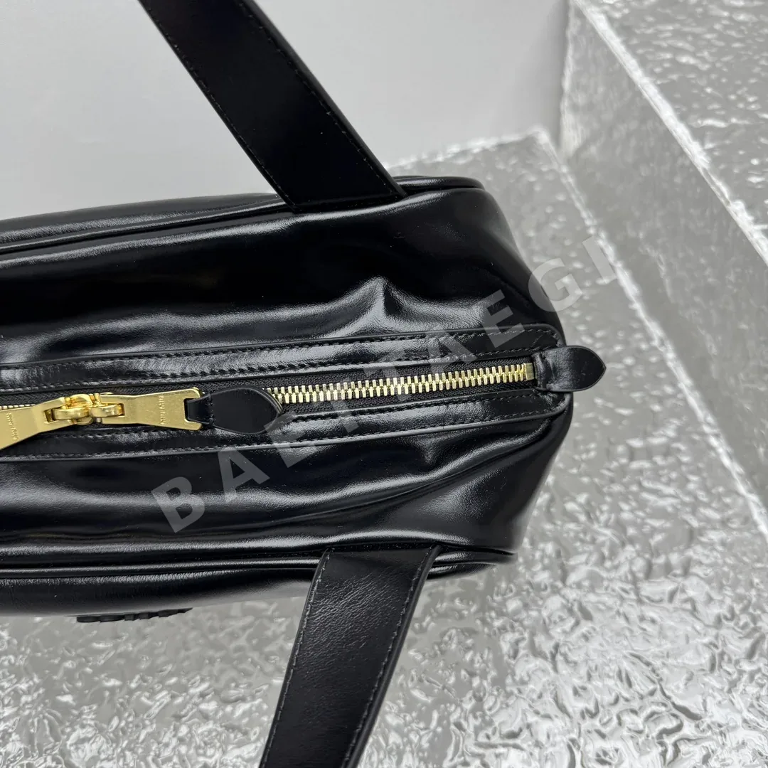미우미우 카라멜 컬러 볼링 백 가방 상세 이미지 10