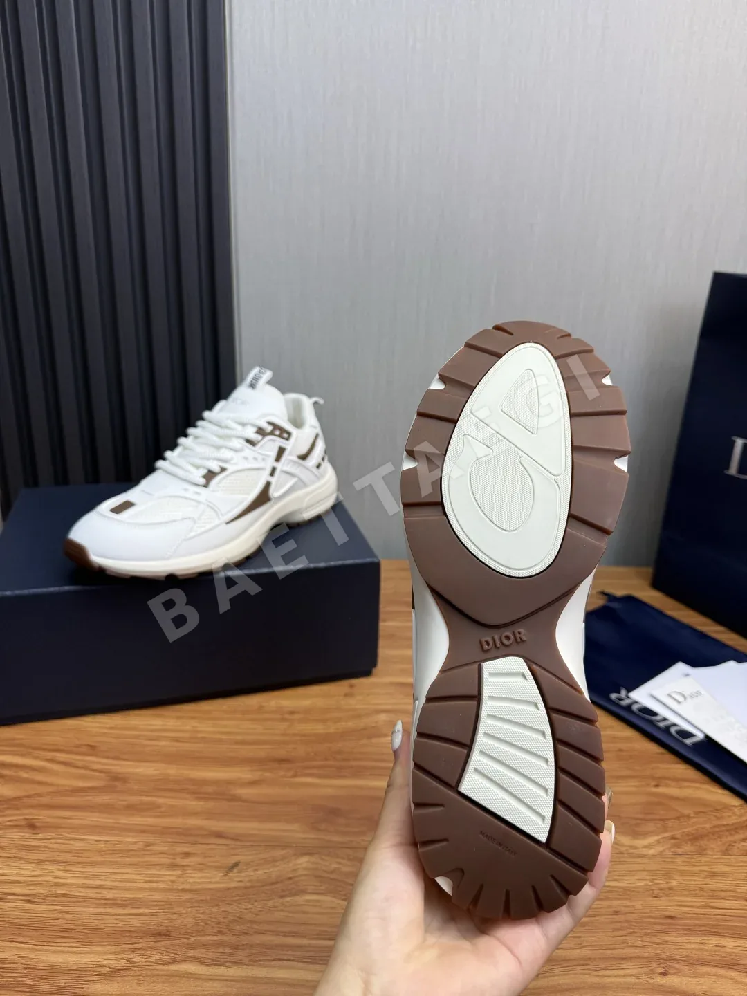 디올 남성용 캐주얼 스니커즈 상세 이미지 9