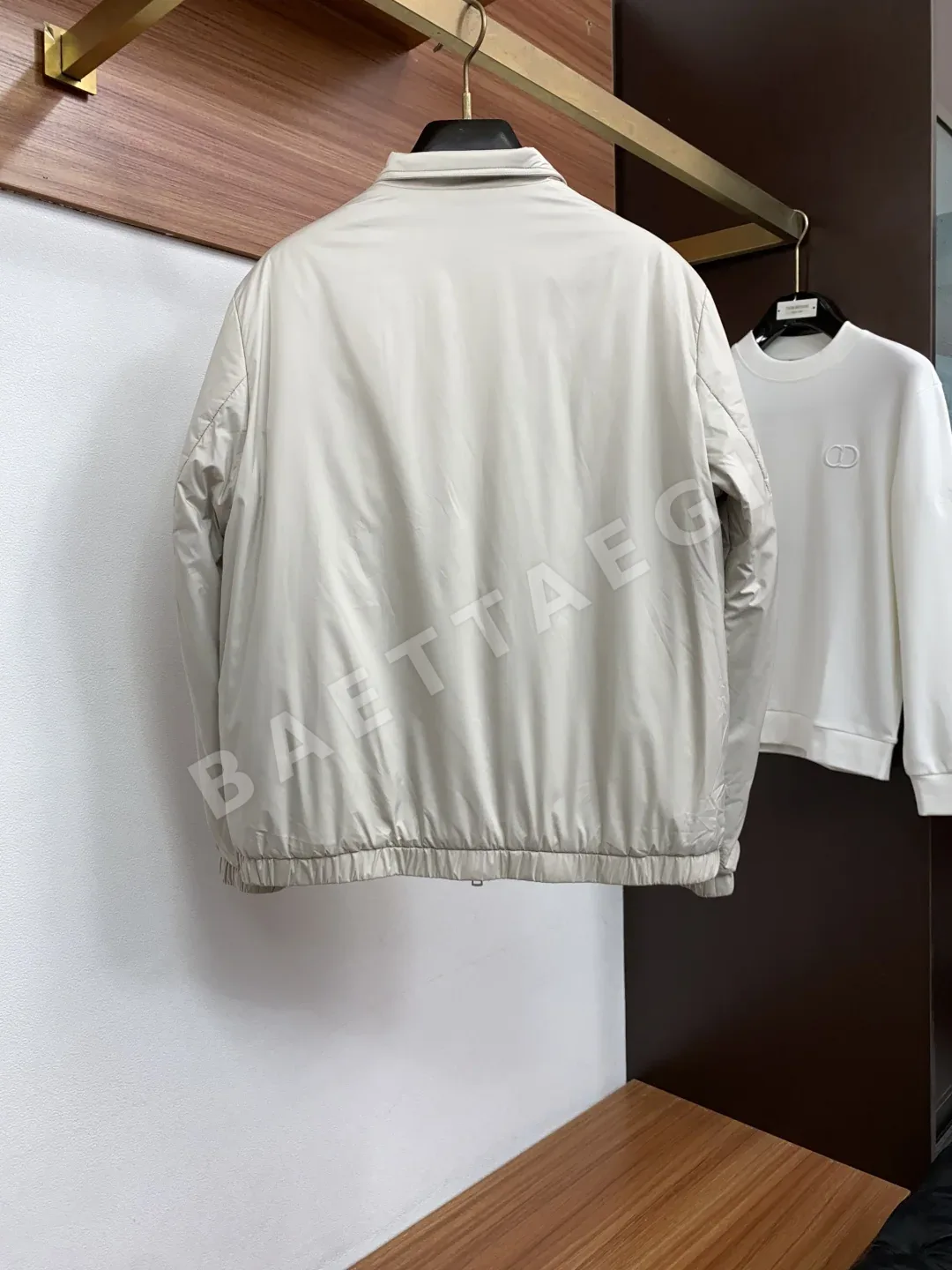 몽클레르 스탠드 카라 코튼 자켓 상세 이미지 10