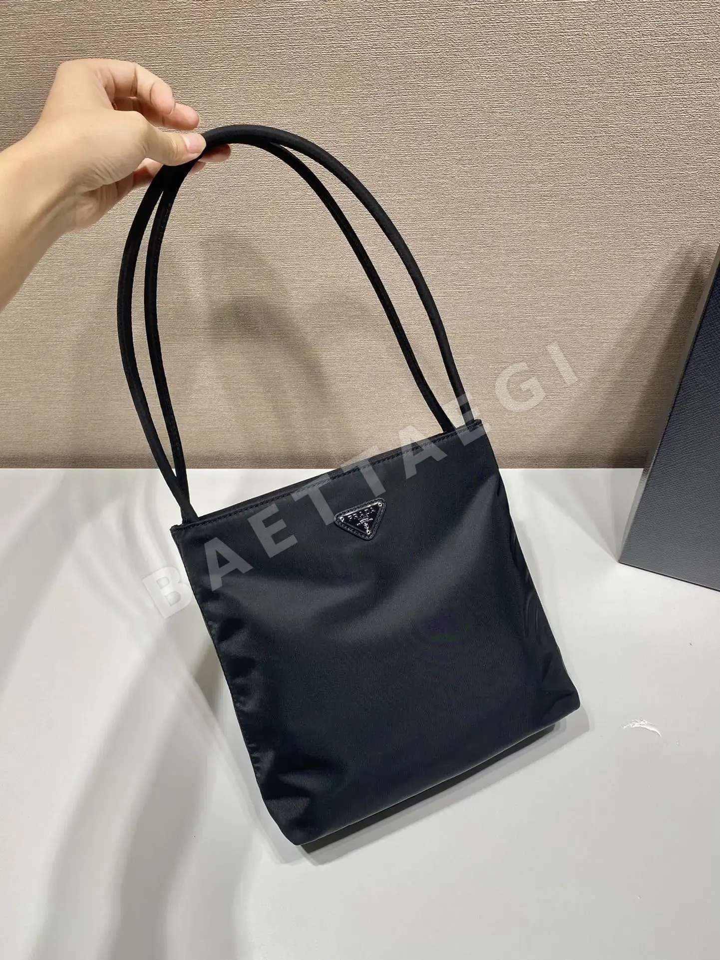 프라다 빈티지 나일론 토트백 상세 이미지 5