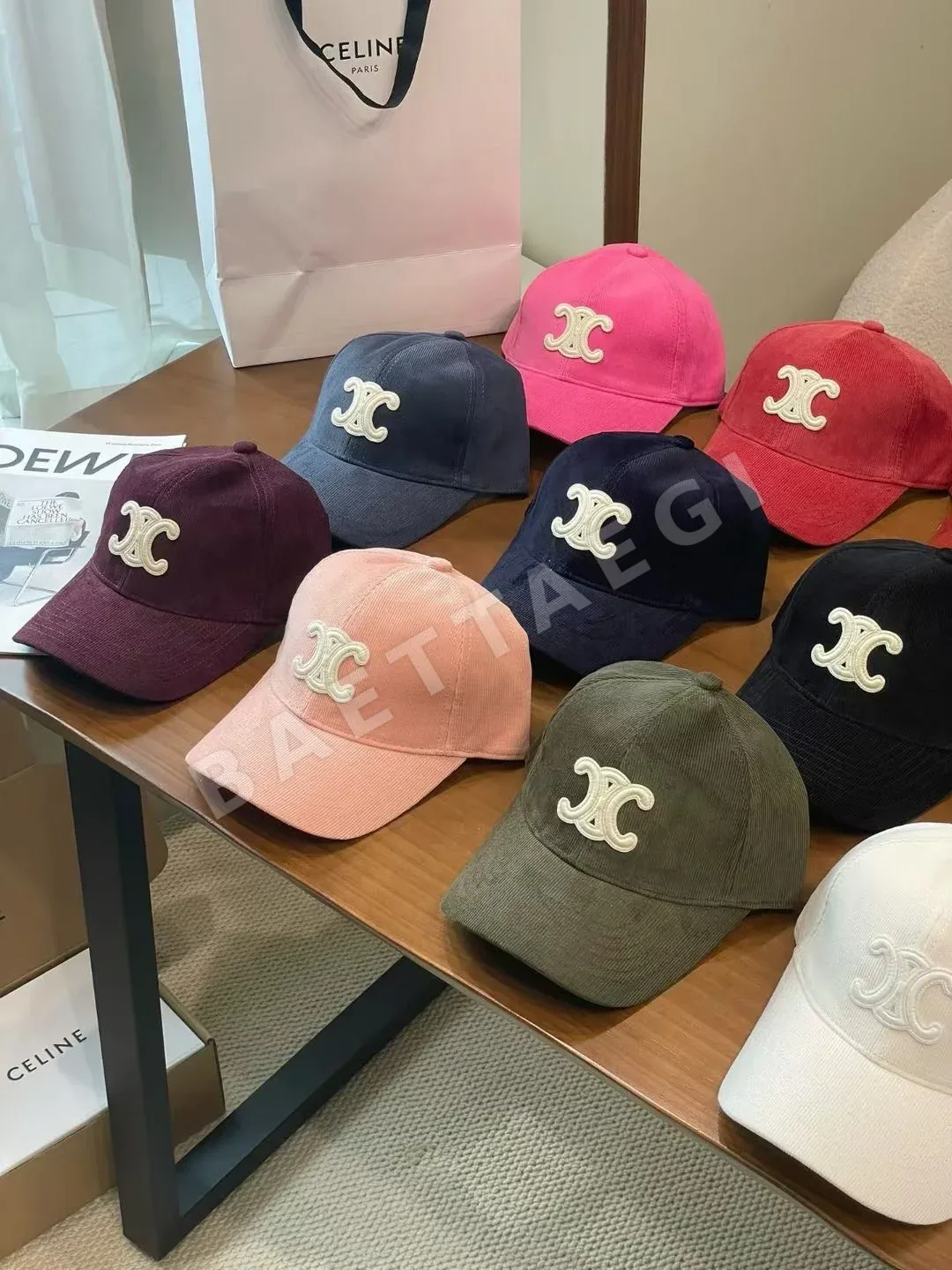 셀린느 코듀로이 베이스볼 캡 상세 이미지 4