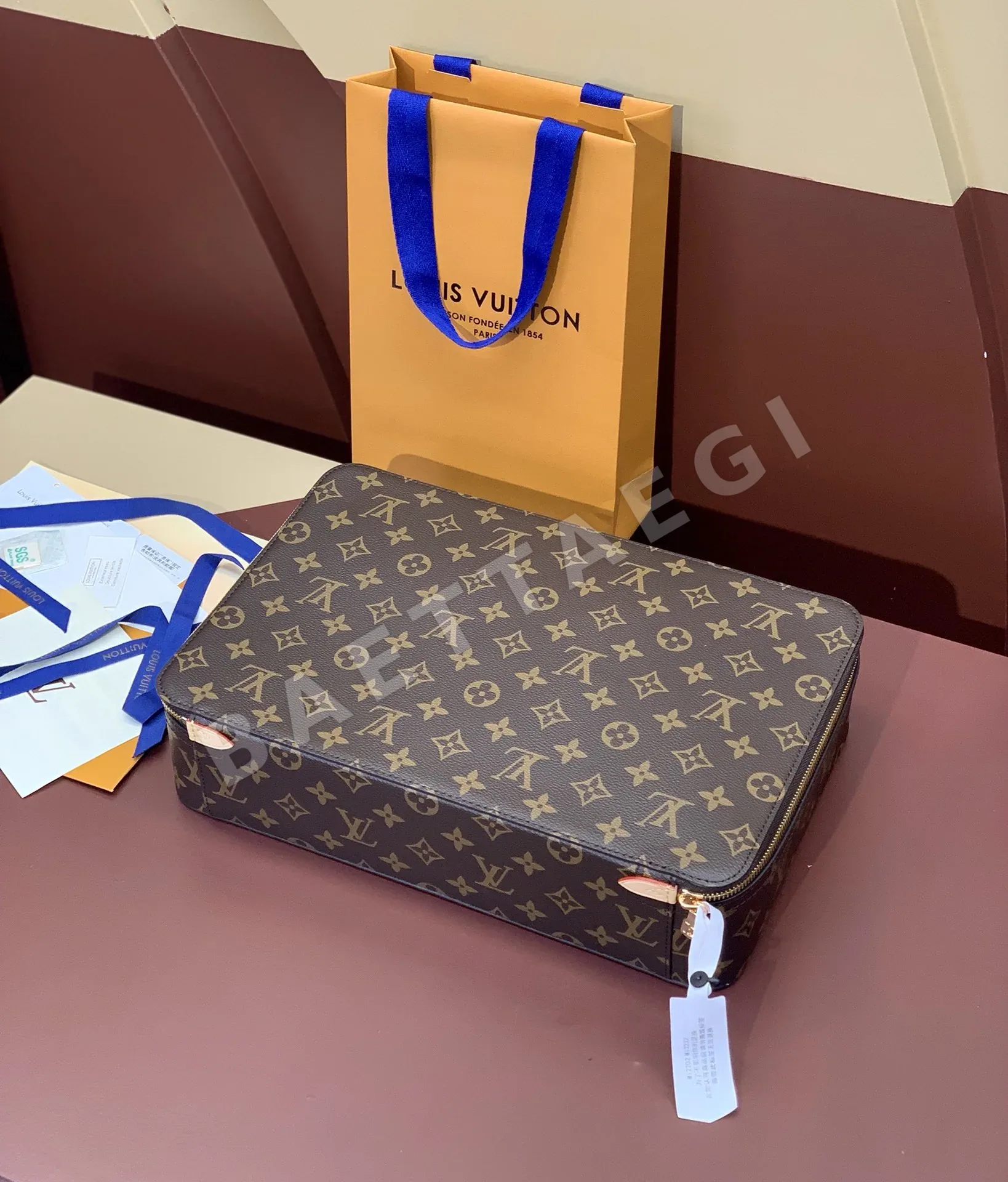 루이비통 모노그램 캔버스 패킹 큐브 파우치 M43690 상세 이미지 2