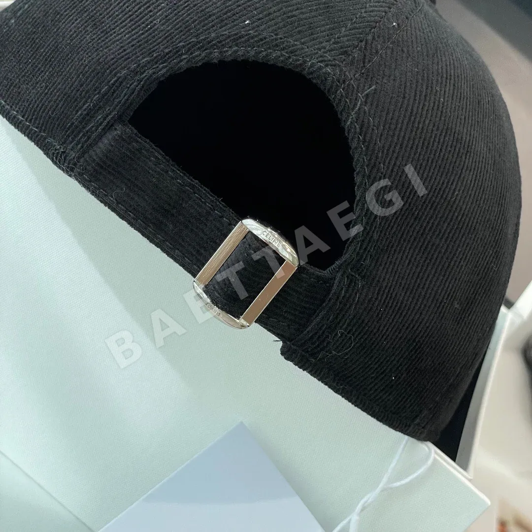 셀린느 개선문 자수 코듀로이 베이스볼캡 상세 이미지 6