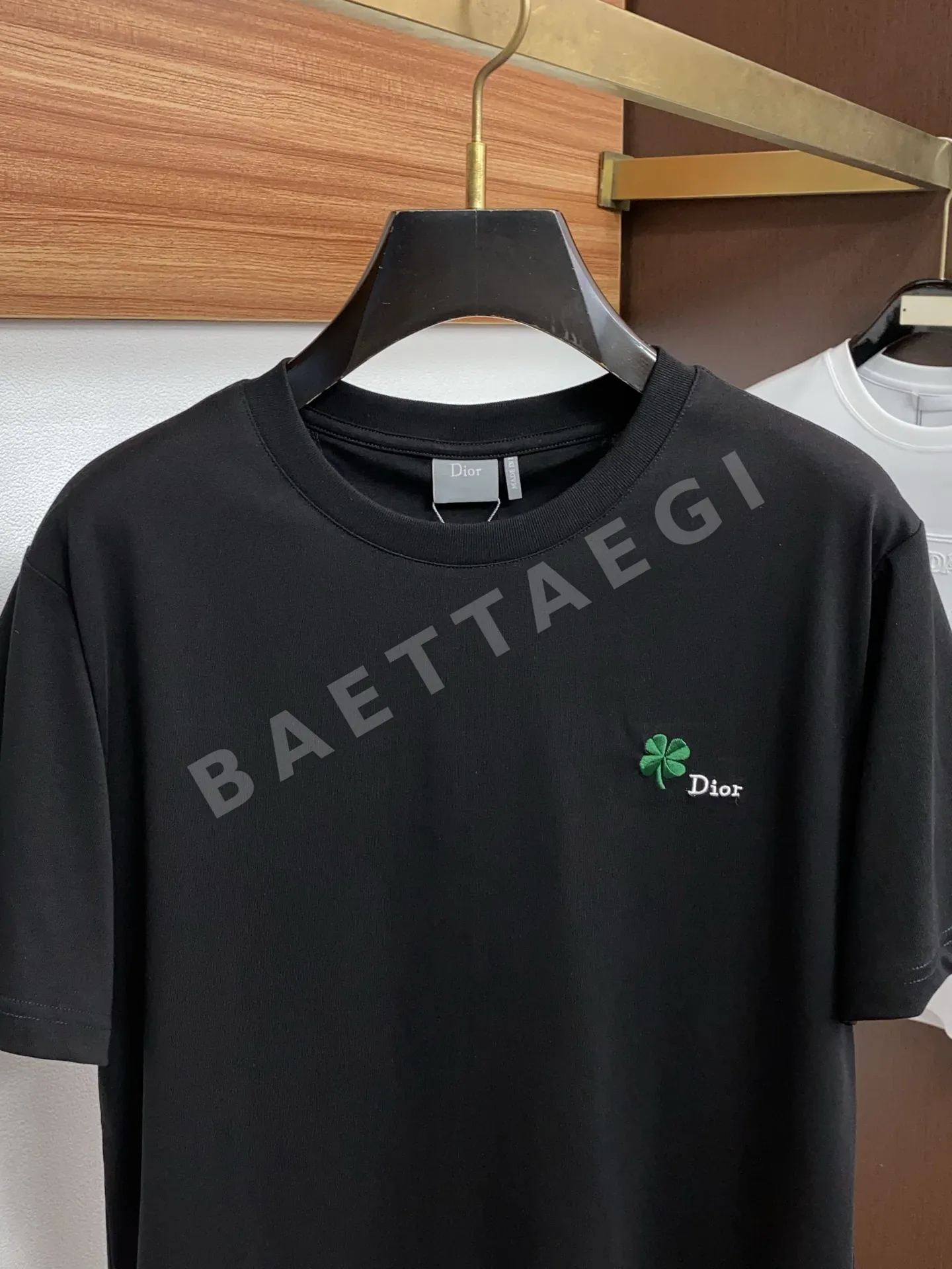 디올 크루넥 코튼 반팔 티셔츠 상세 이미지 2