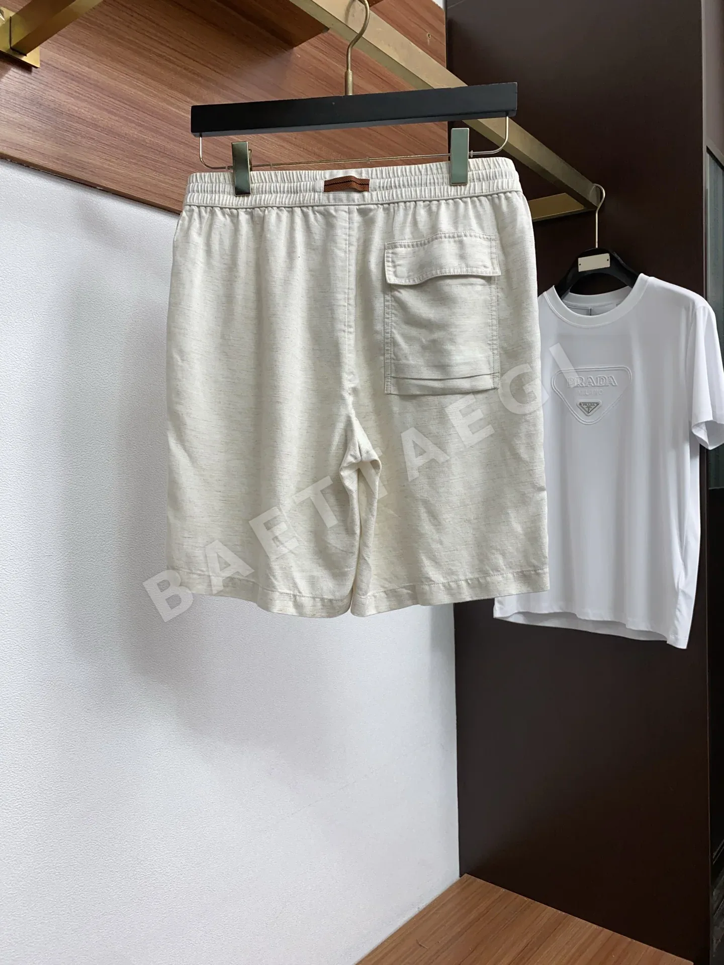 제냐 남성 린넨 반바지 상세 이미지 9