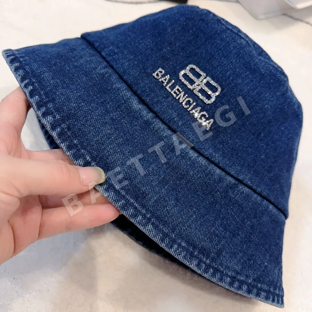 발렌시아가 데님 피셔맨 모자 상세 이미지 6